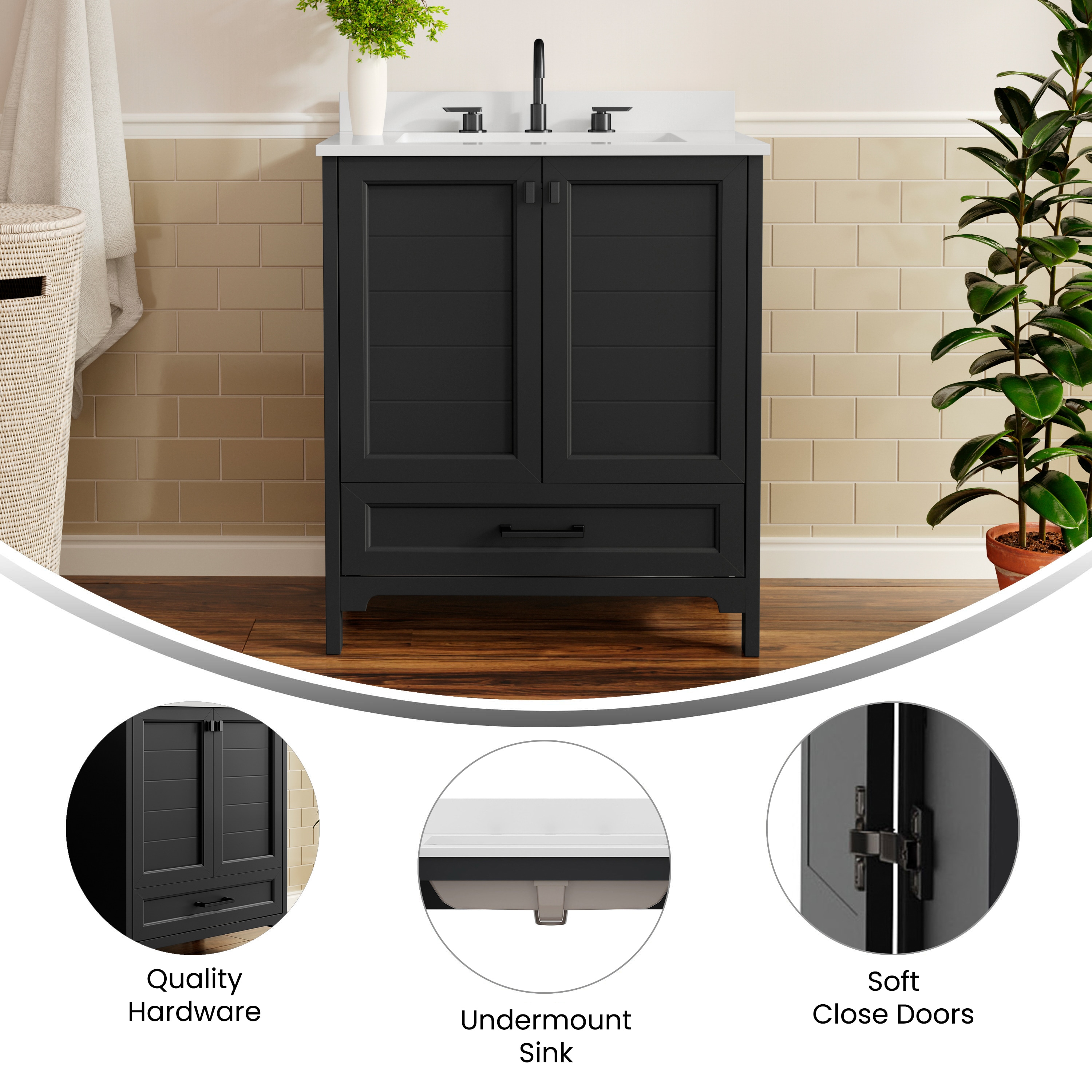 Flash Furniture 196861192920 Bath-Vanity-Combo - View #3