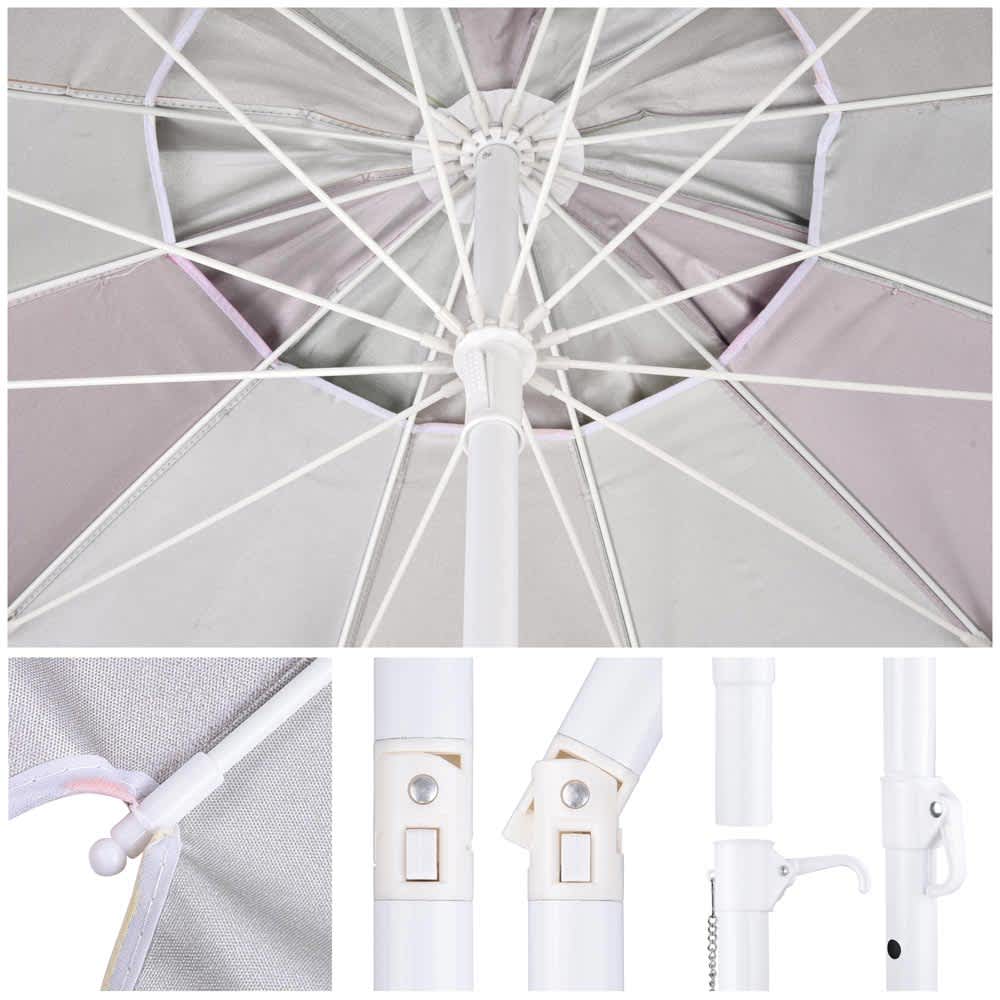 Yescom 07UMB037-8FT-RB-LO Umbrellas-2 - View #3