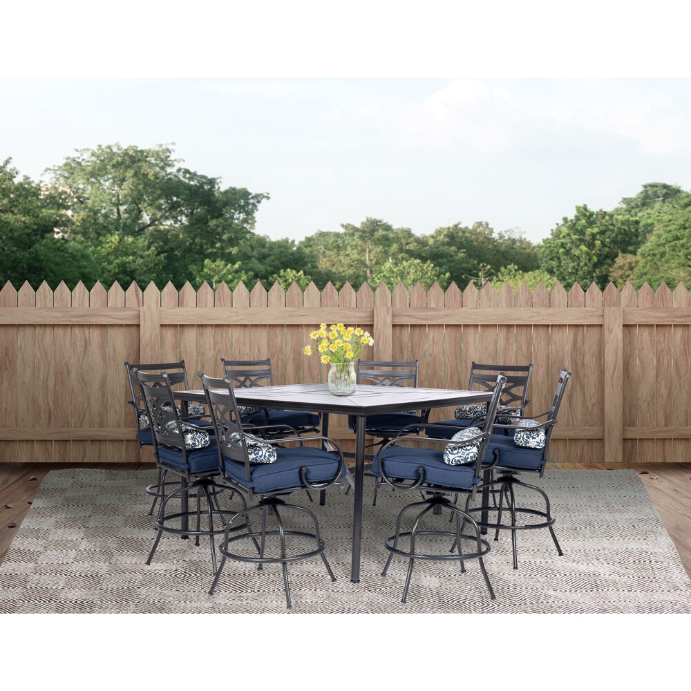 Hanover MCLRDN5PCBR-SU-N Patio-Dining-Sets - View #2