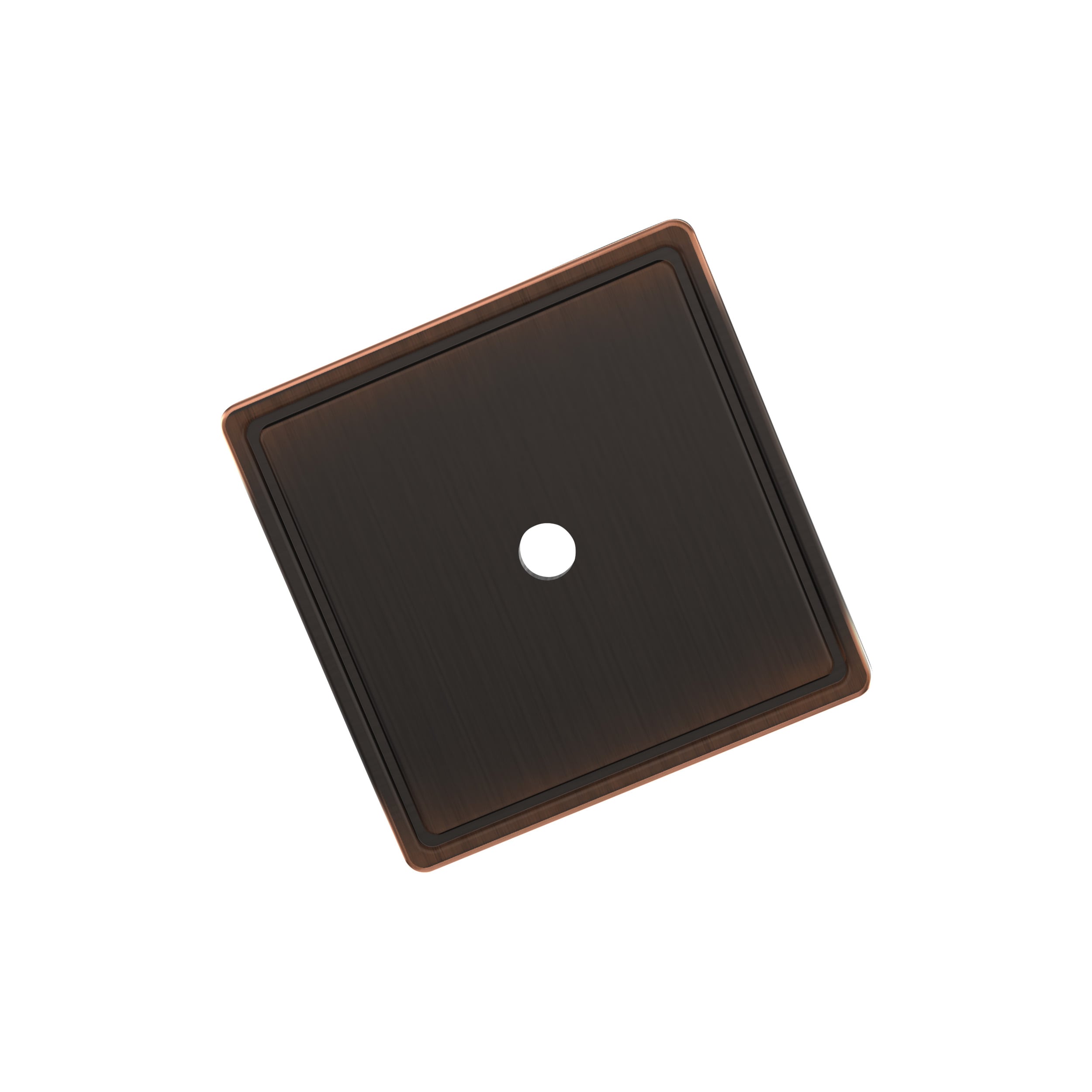 Amerock BP37600ORB Oil-Rubbed Bronze Steel Backplate