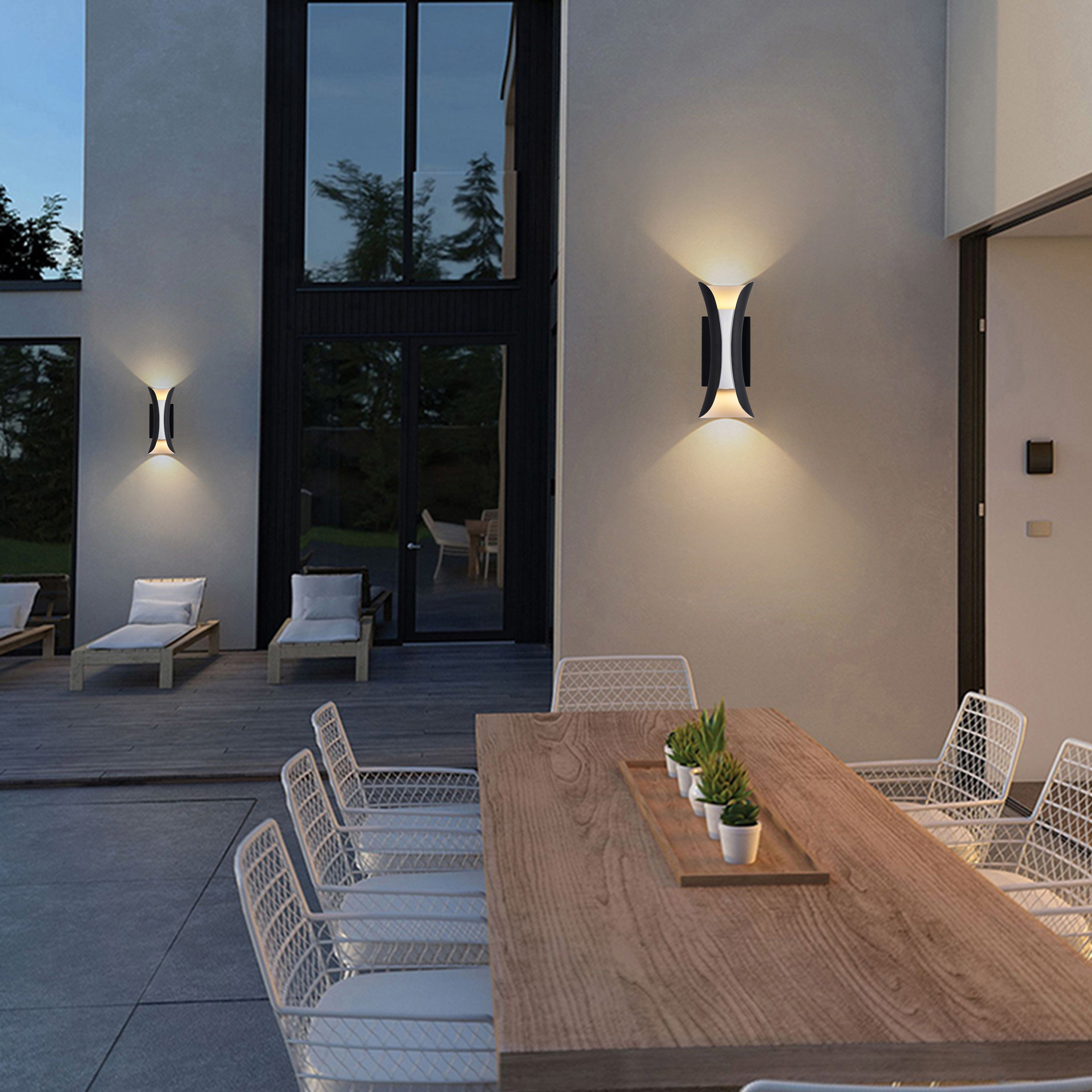 C Cattleya CA1937-W Outdoor-Wall-Lighting - View #3
