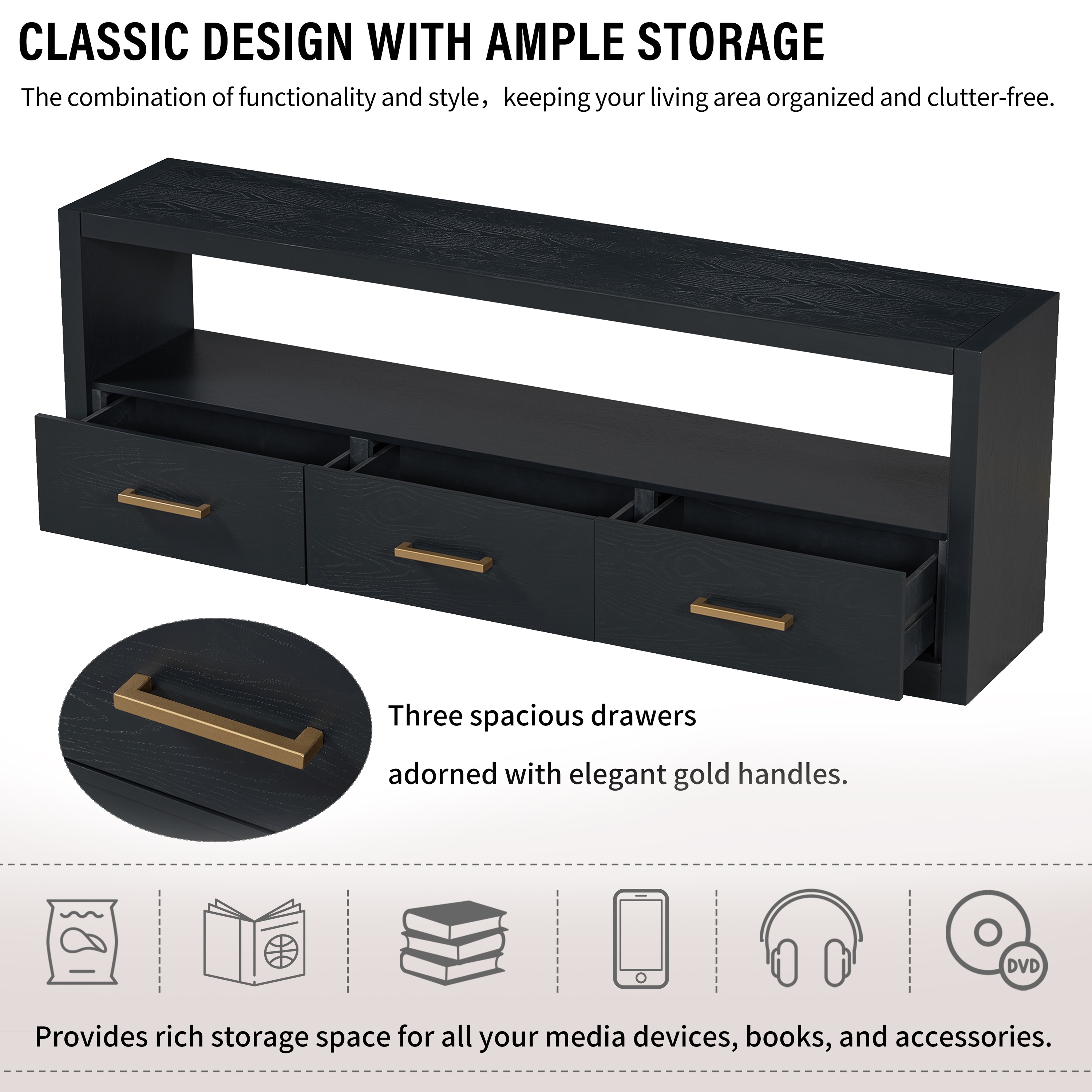 ModernLuxe N760P251944B Tv-Stands - View #2