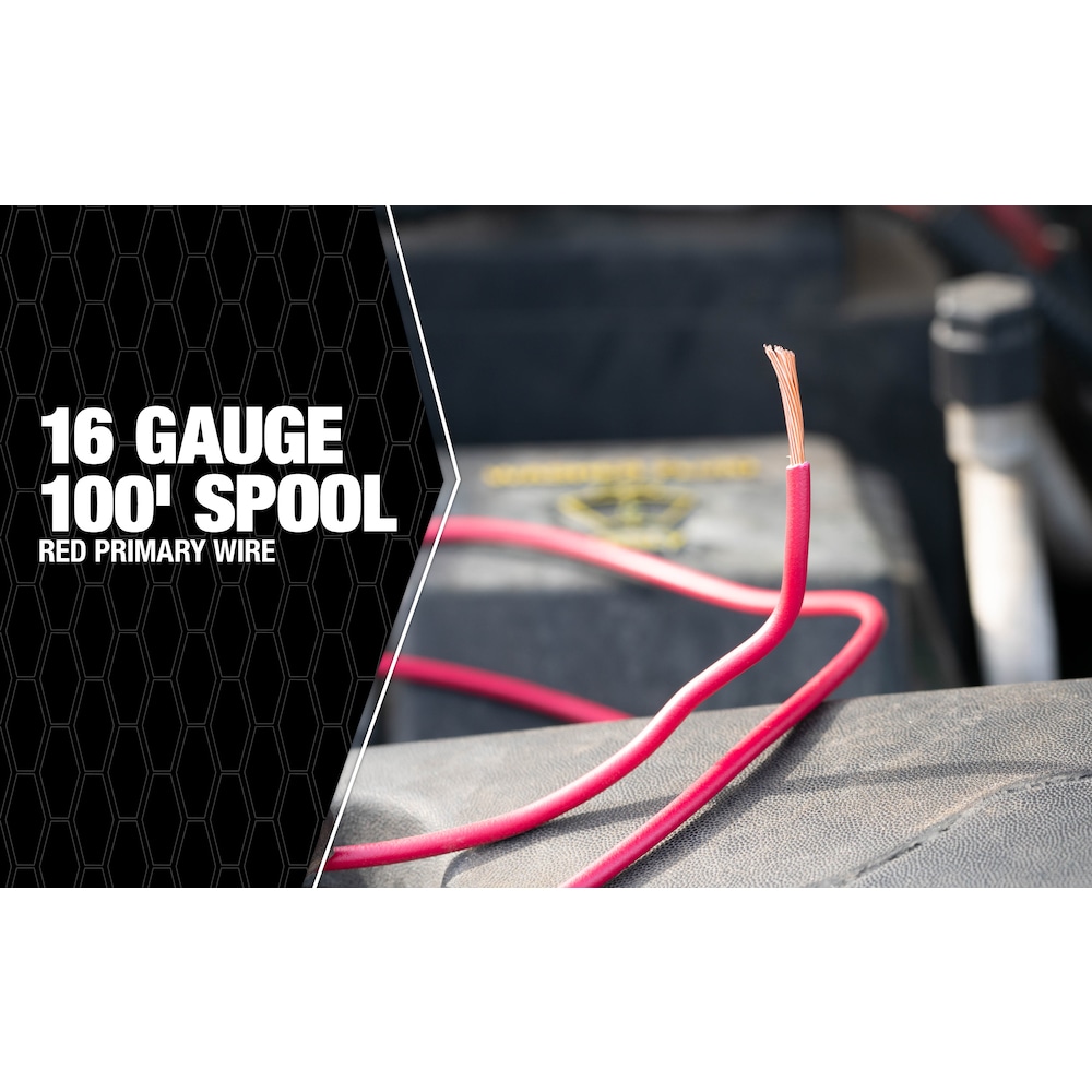 CB16100A GS Power 16 Gauge Wire (16 AWG) - 100 Foot, Pure Copper