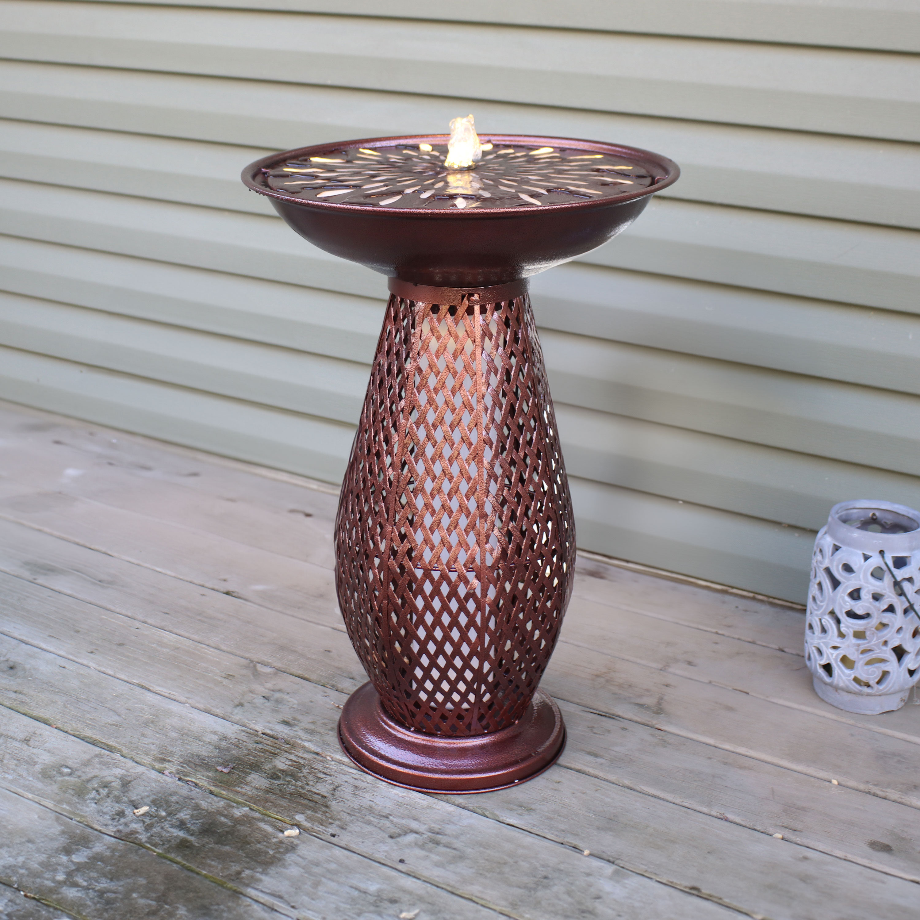 Sunnydaze Decor QZC-328 birdbaths - View #8