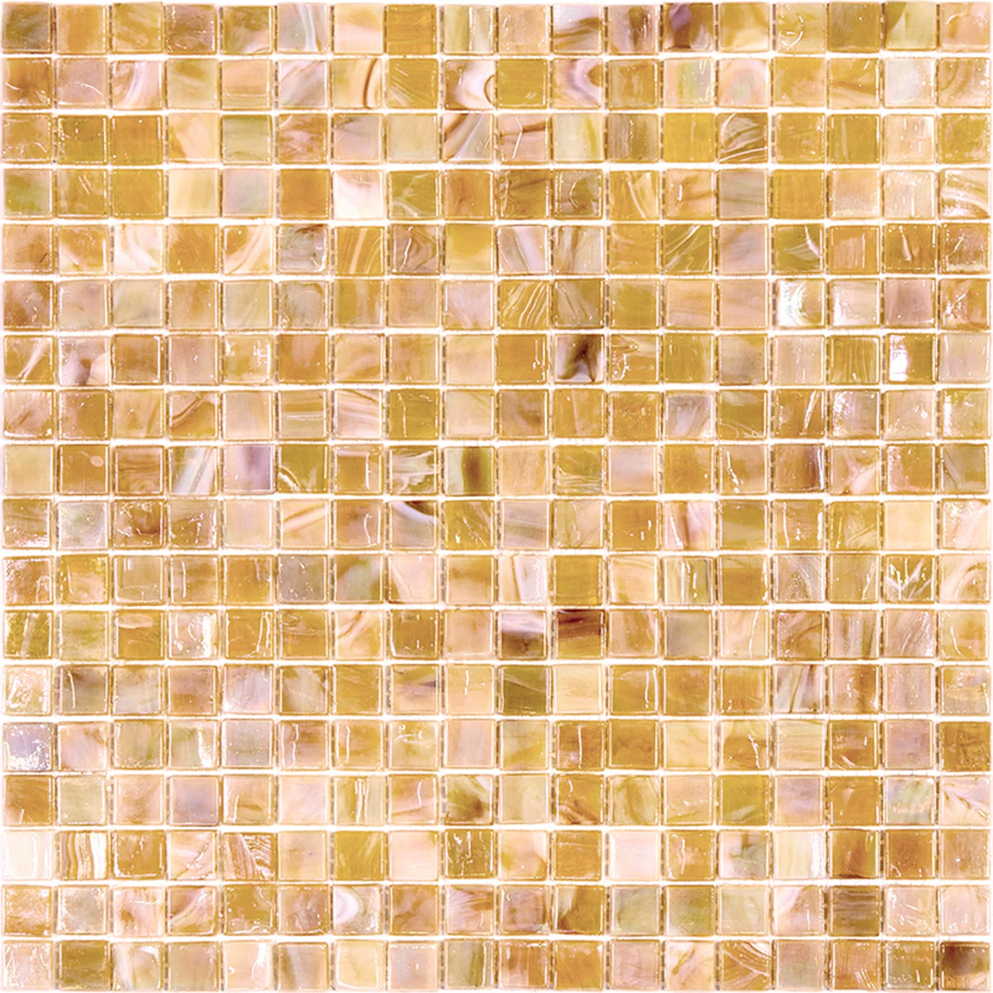 Apollo Tile Skosh Beige 11-1/2-in x 11-1/2-in Glossy Glass Uniform Squares Floor and Wall Tile (18.69-sq. ft/ Carton)