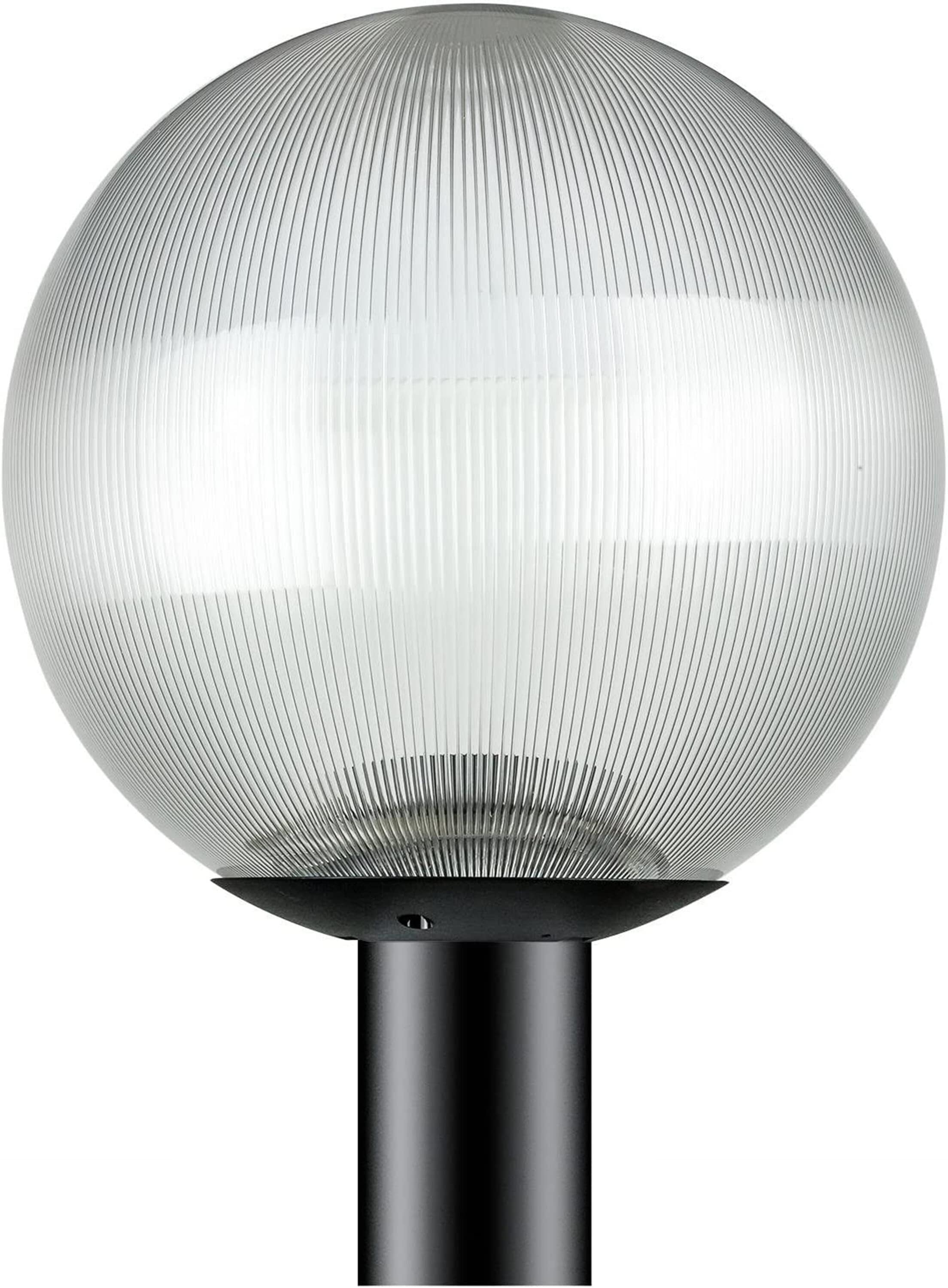 Sunlite LW41321 12-in H Black Hardwired LED Post light