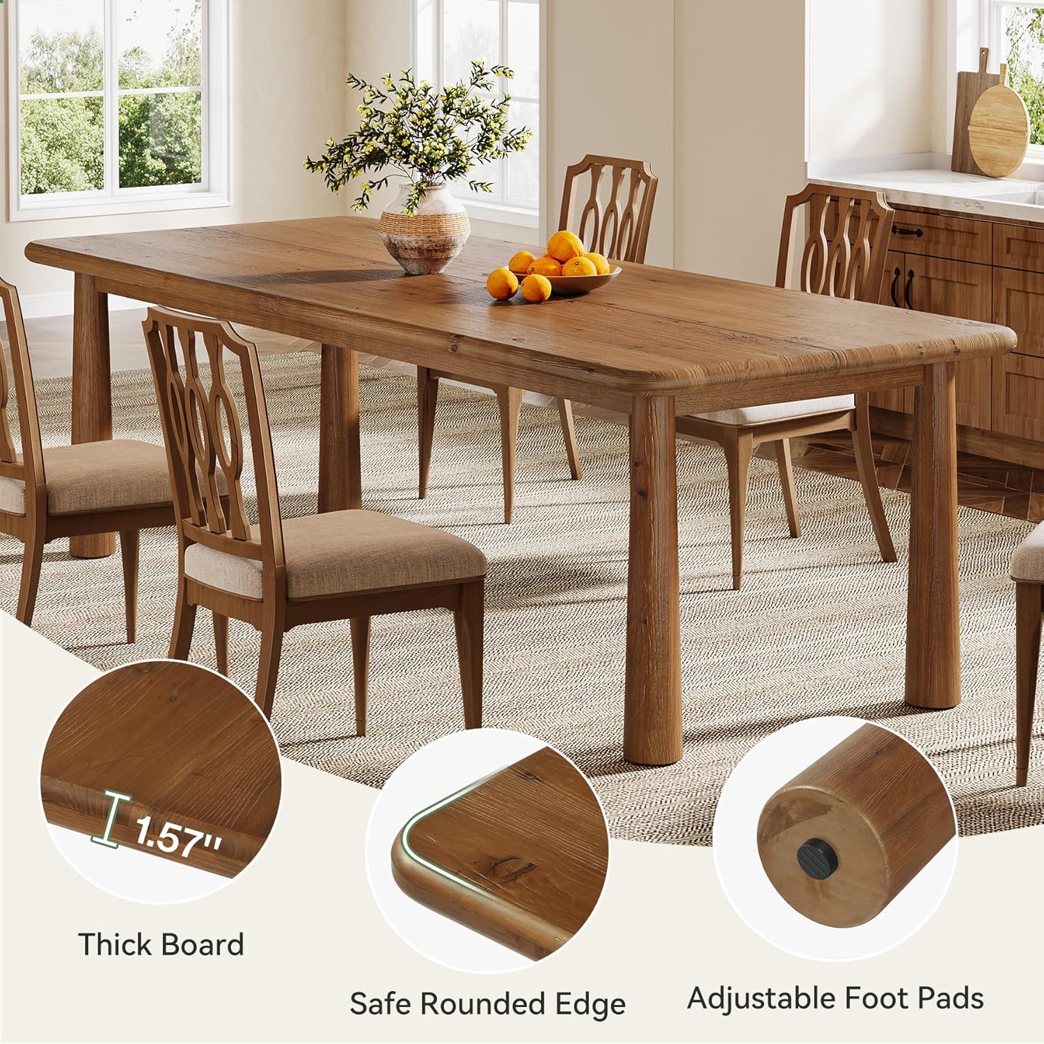 LITTLE TREE LWLT-SL0150-CLL Dining-Tables - View #4