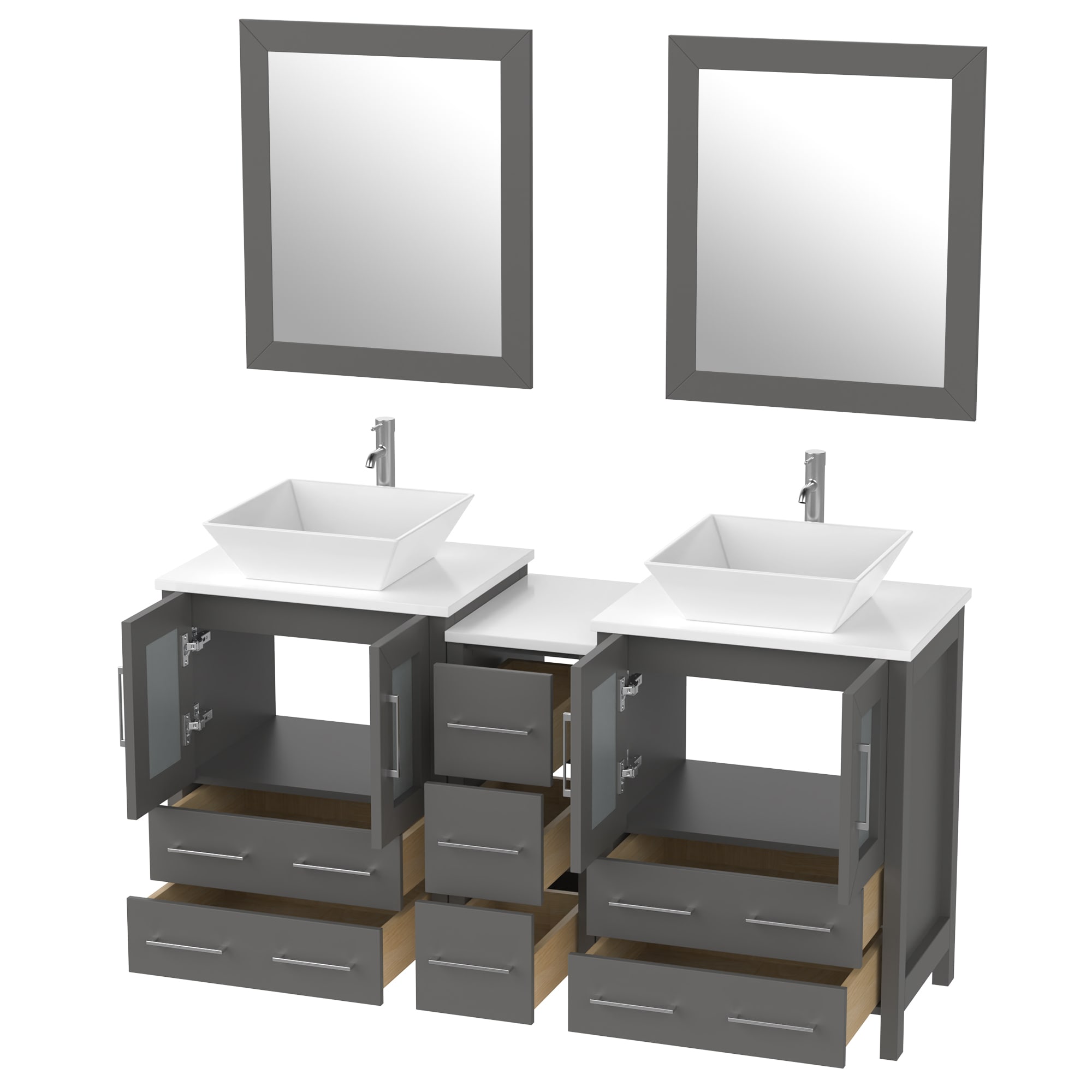 Vanity Art VA3124-60G Bath-Vanity-Combo - View #7