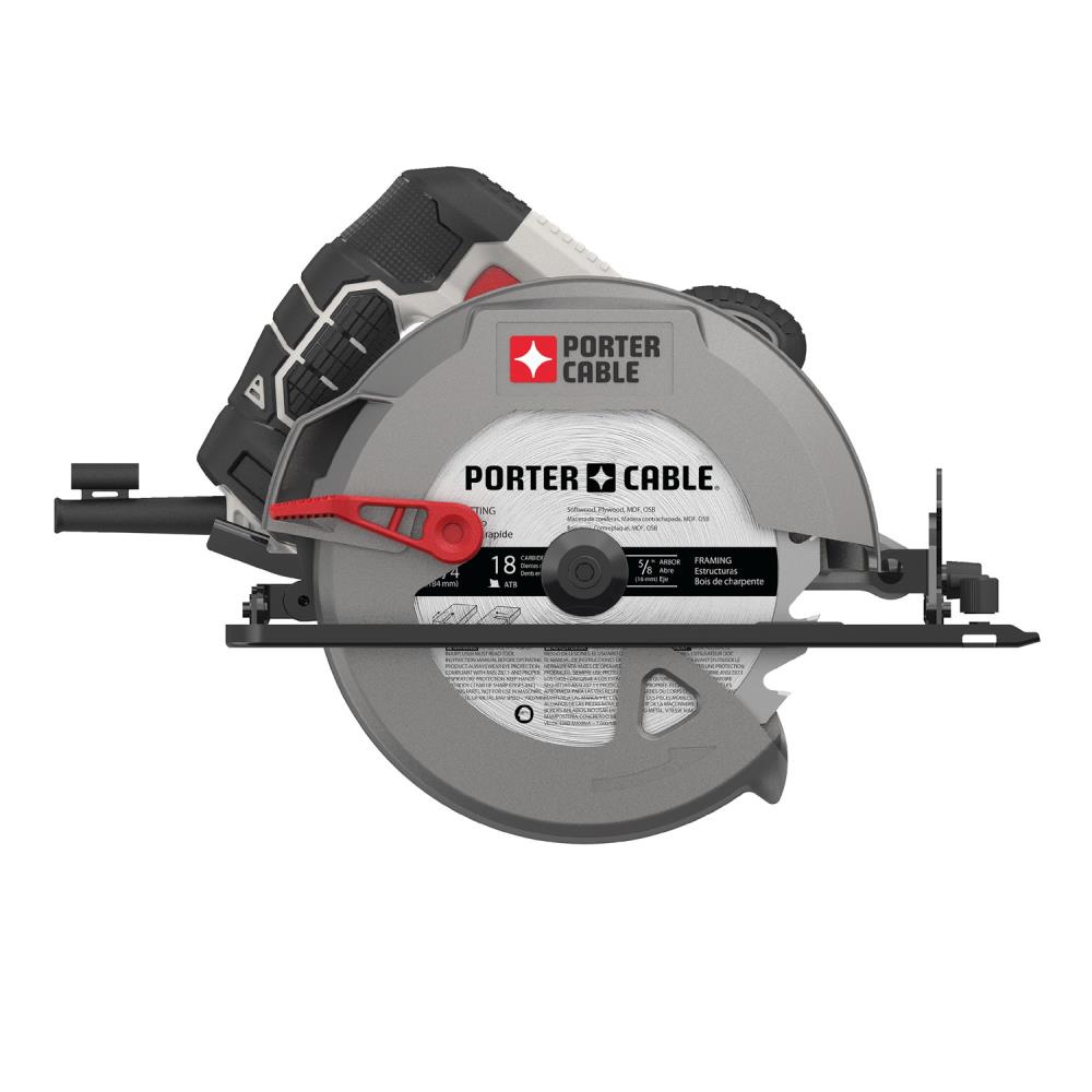 PORTER-CABLE 15-Amp 7-1/4-in Corded Circular Saw in the Circular Saws  department at