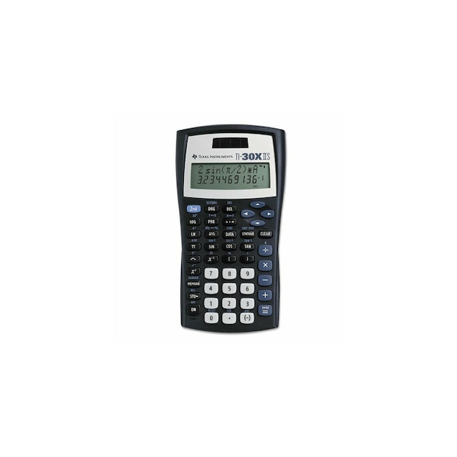 Texas Instruments Texas Instrument TI30XIIS TI-30X IIS Scientific  Calculator, 10-Digit LCD at Lowes.com