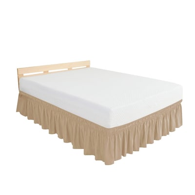 Brown King Bed Skirts At Com, Brown Twin Size Bed Skirt