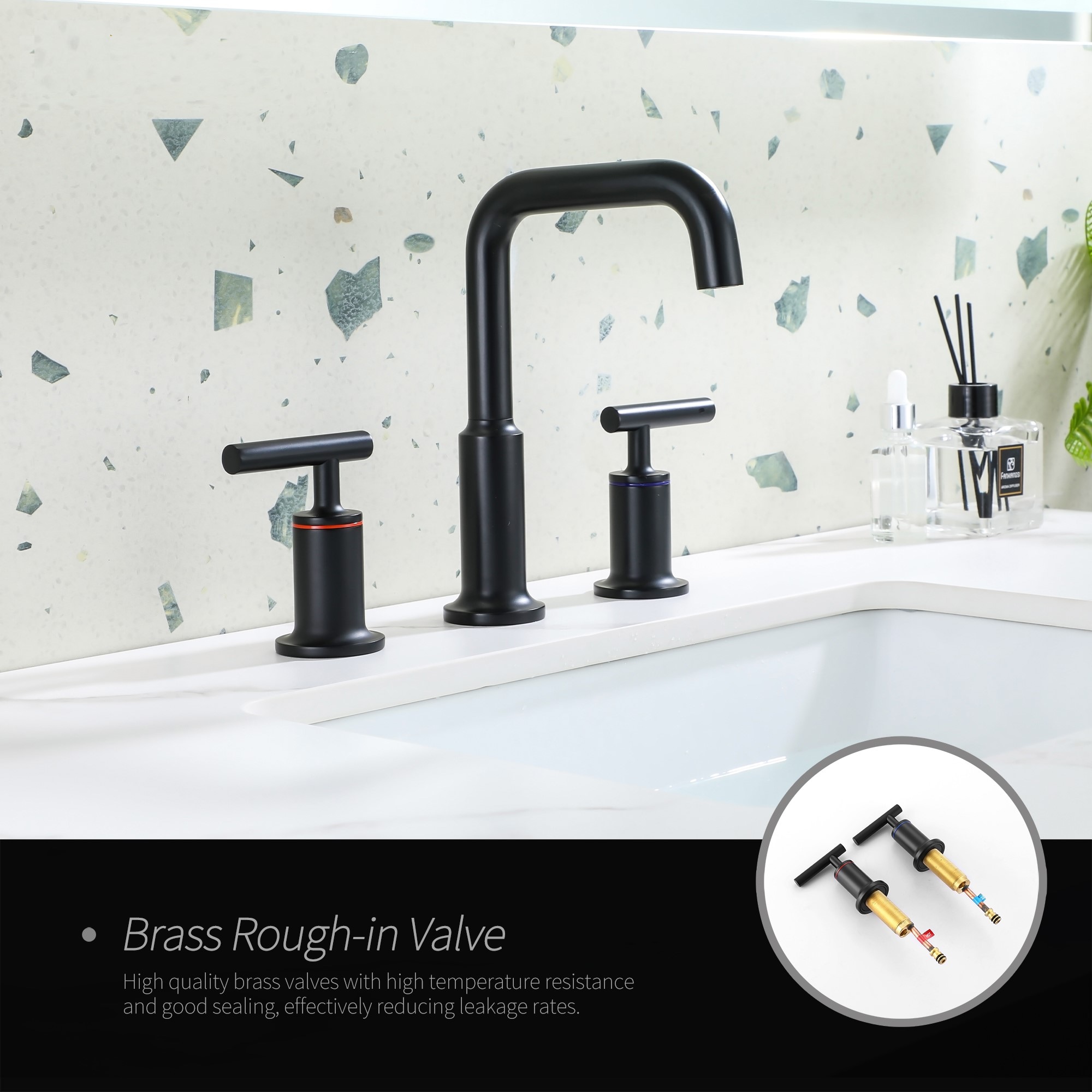 Mondawe MD-S859MB Lavatory-Faucets - View #3