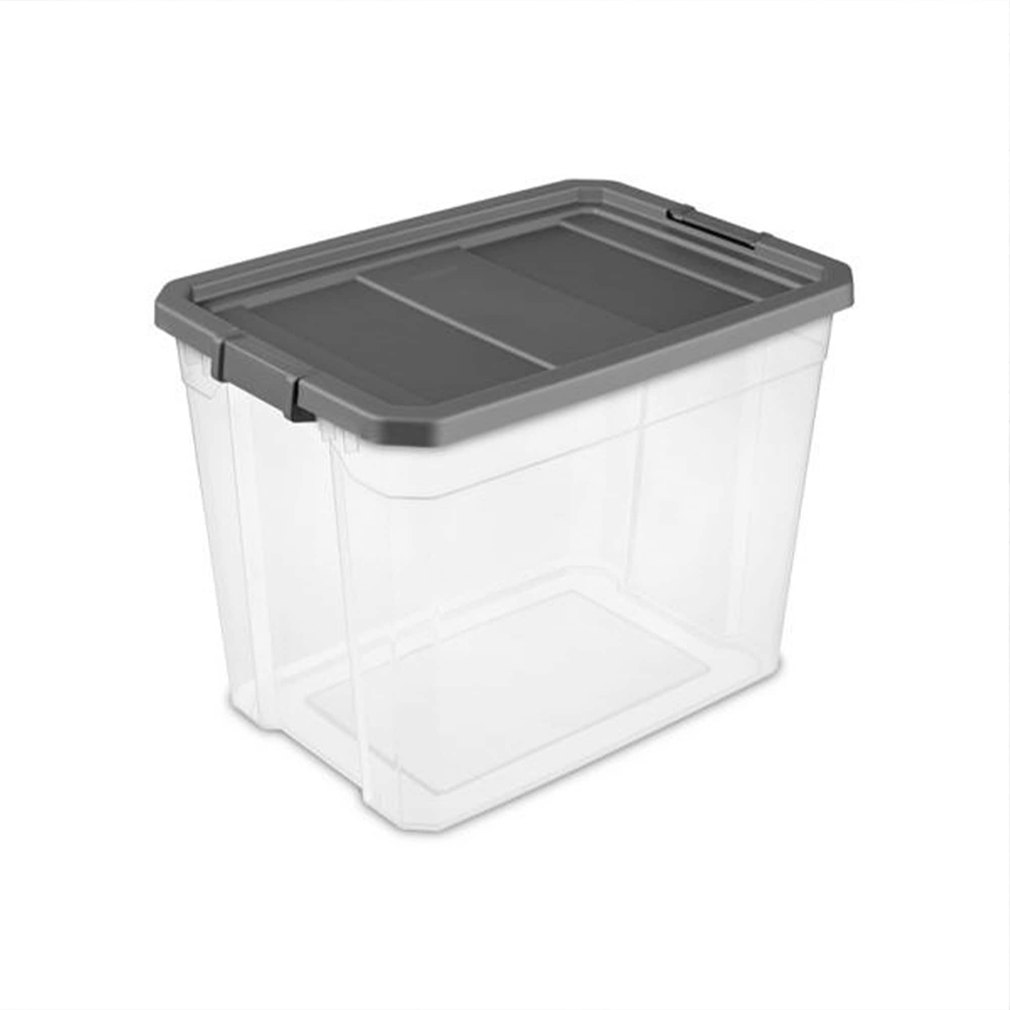 Sterilite Clear Plastic Storage Containers at Lowes.com