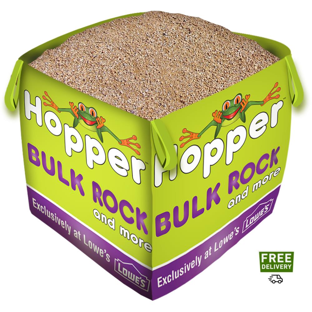 Hopper HOPDECORDGGL 1 Cubic Yard Gold Granite Rock