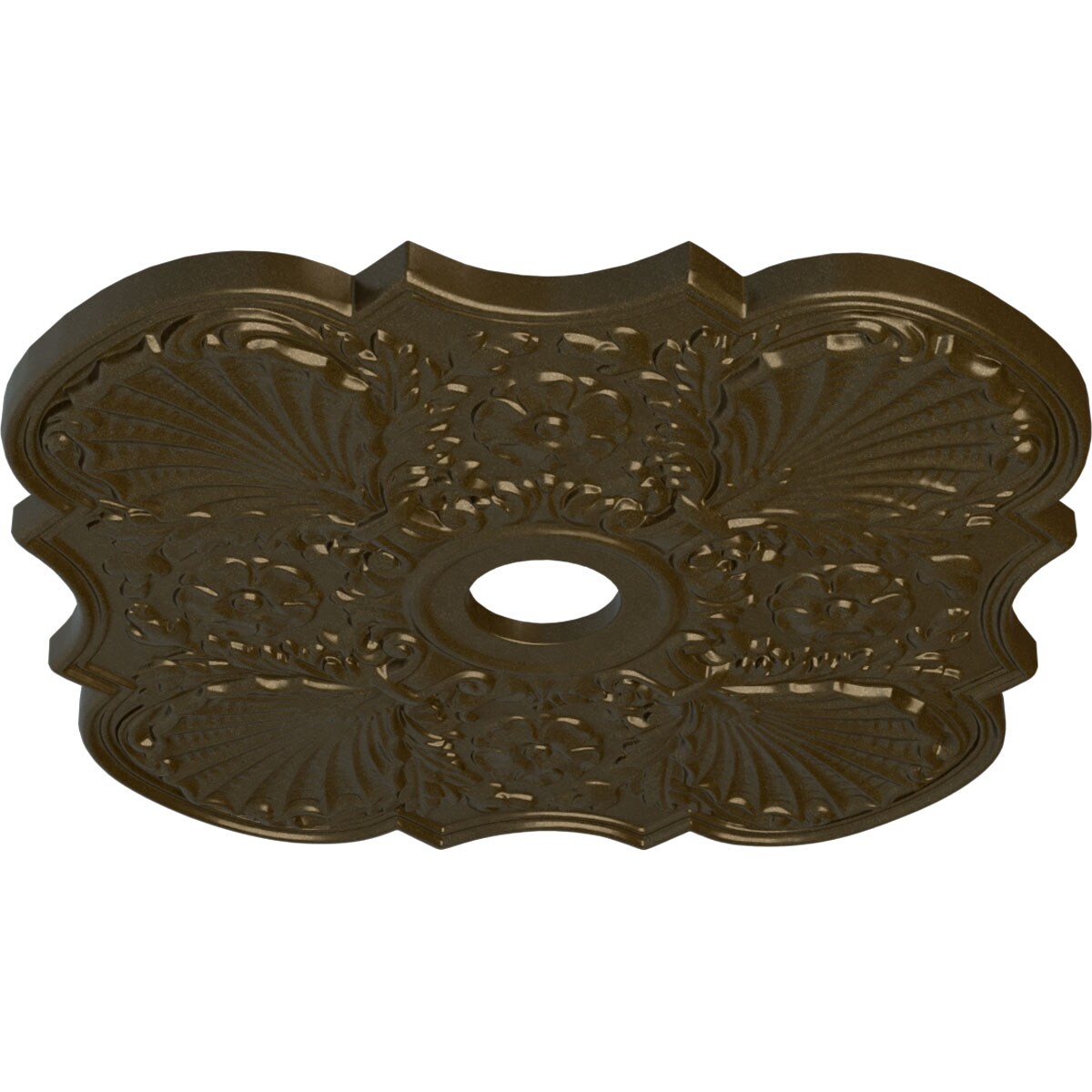 Ekena Millwork CM29FWBRS Ceiling-Medallions - View #2