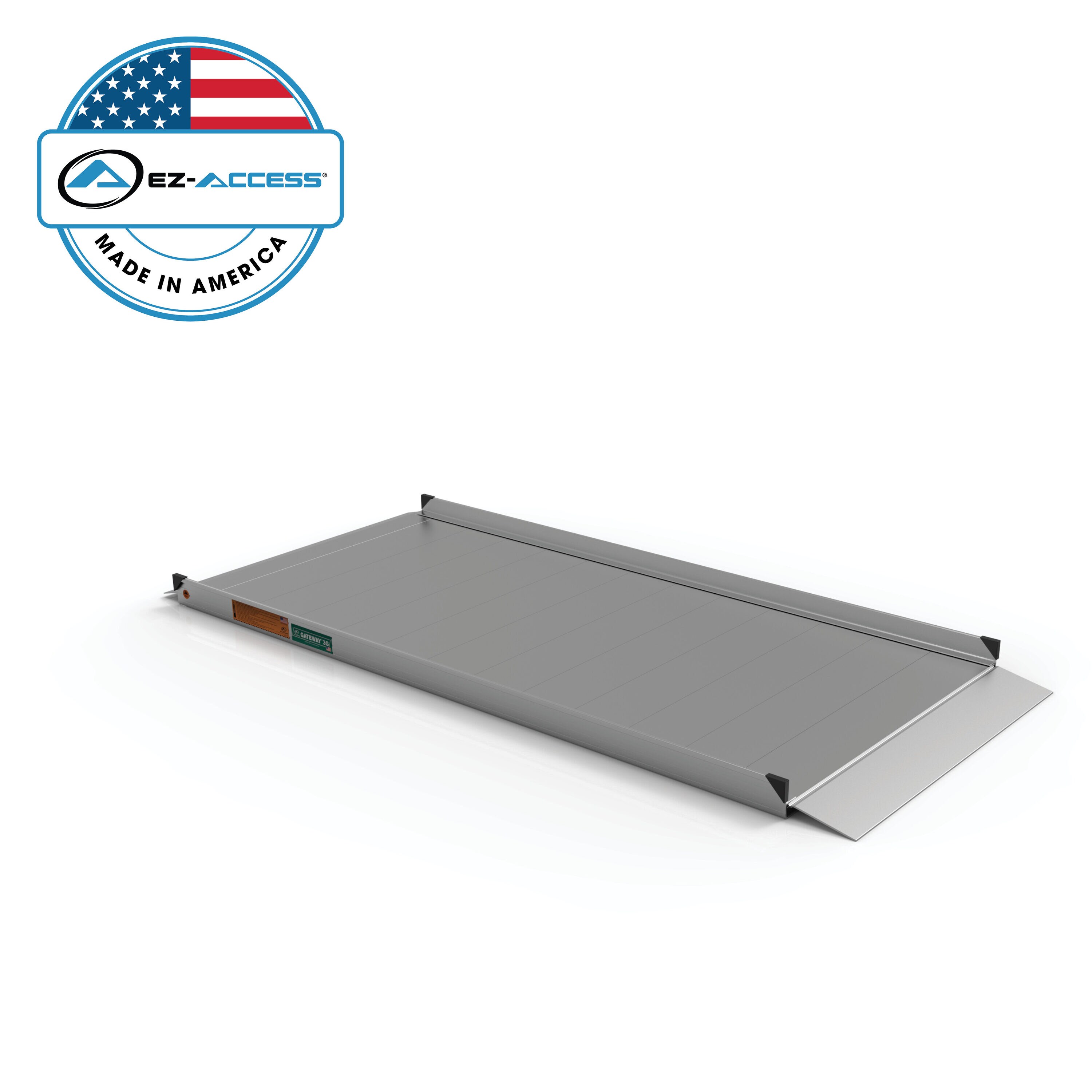 EZ-ACCESS GATEWAY3G 07 7-ft x 36-in Aluminum Portable Entryway Wheelchair Ramp