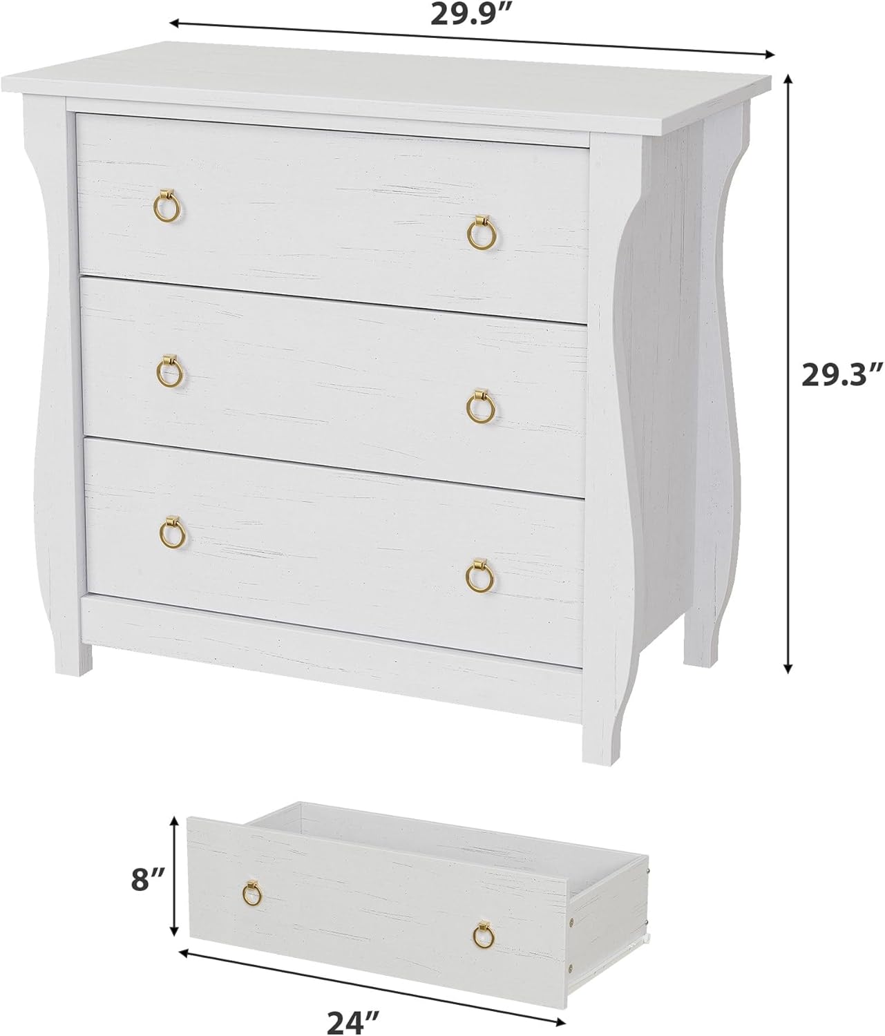 Qeetex LHF-DG-WPO9005 dressers - View #2