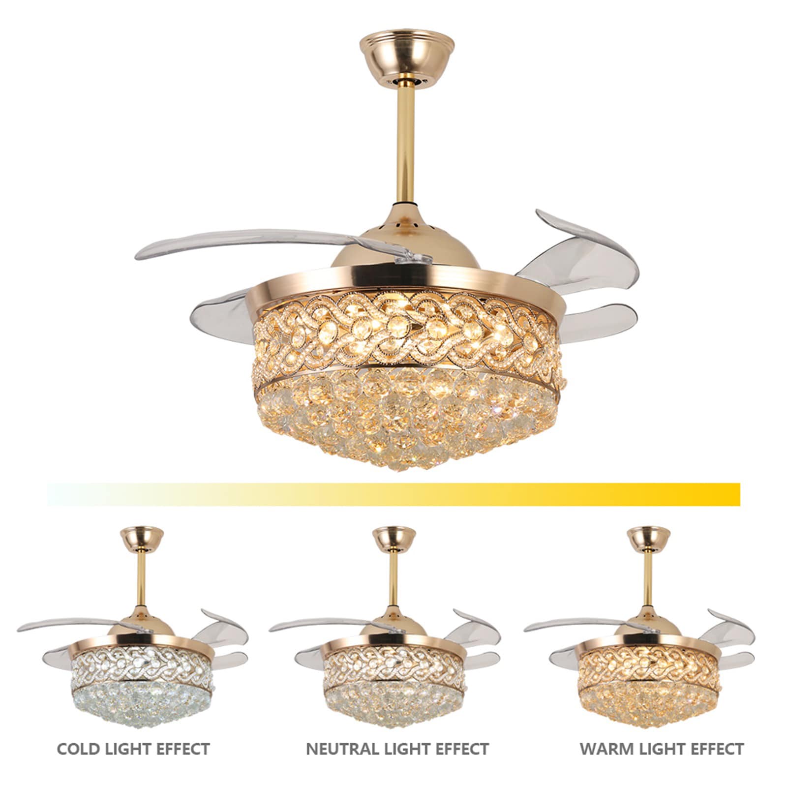 Oukaning HG-HSYXF-4601-US-1 Ceiling-Fans - View #3