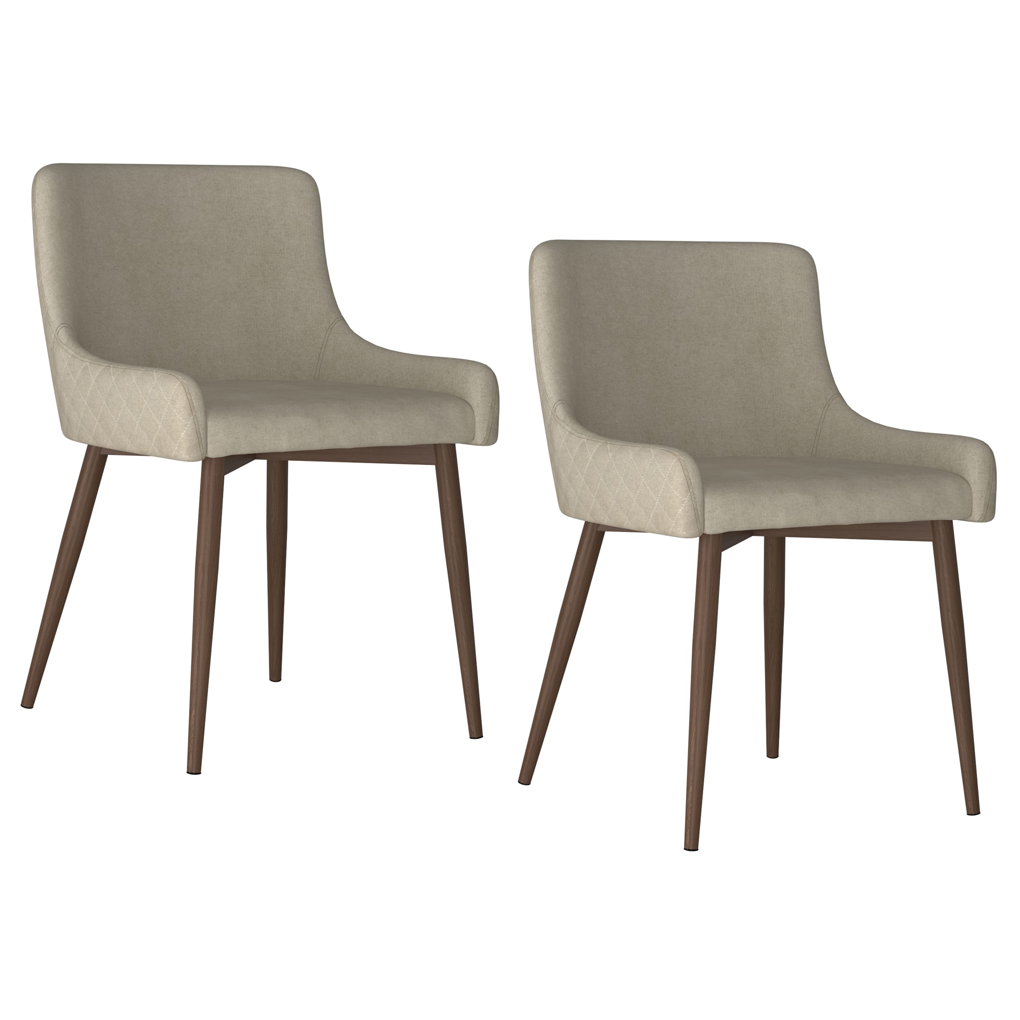 Worldwide Homefurnishings 202-086BG/WAL Dining-Chairs - View #6