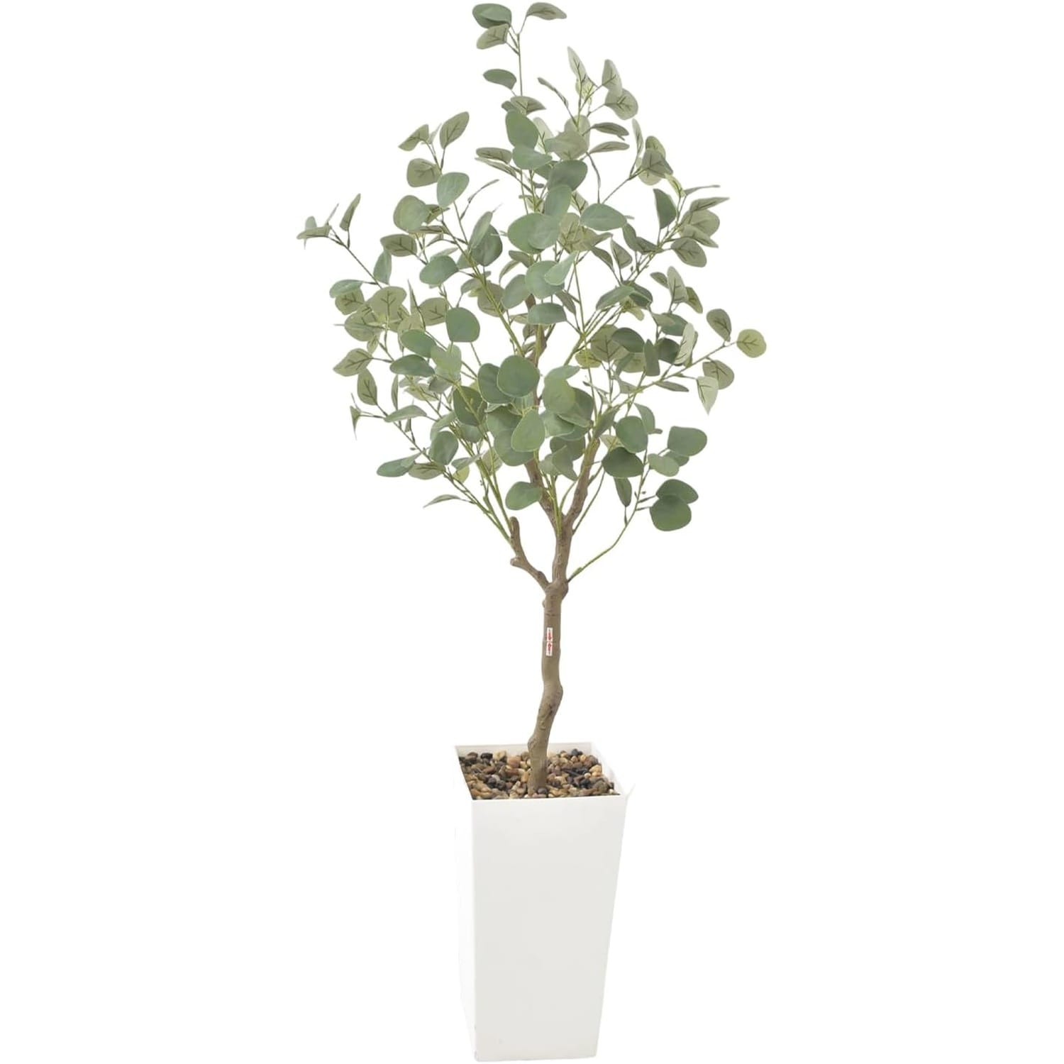 Garvee - 5FT Artificial Eucalyptus Tree Big Tall Fake Plants Artificial Eucalyptus Silk Plants In...