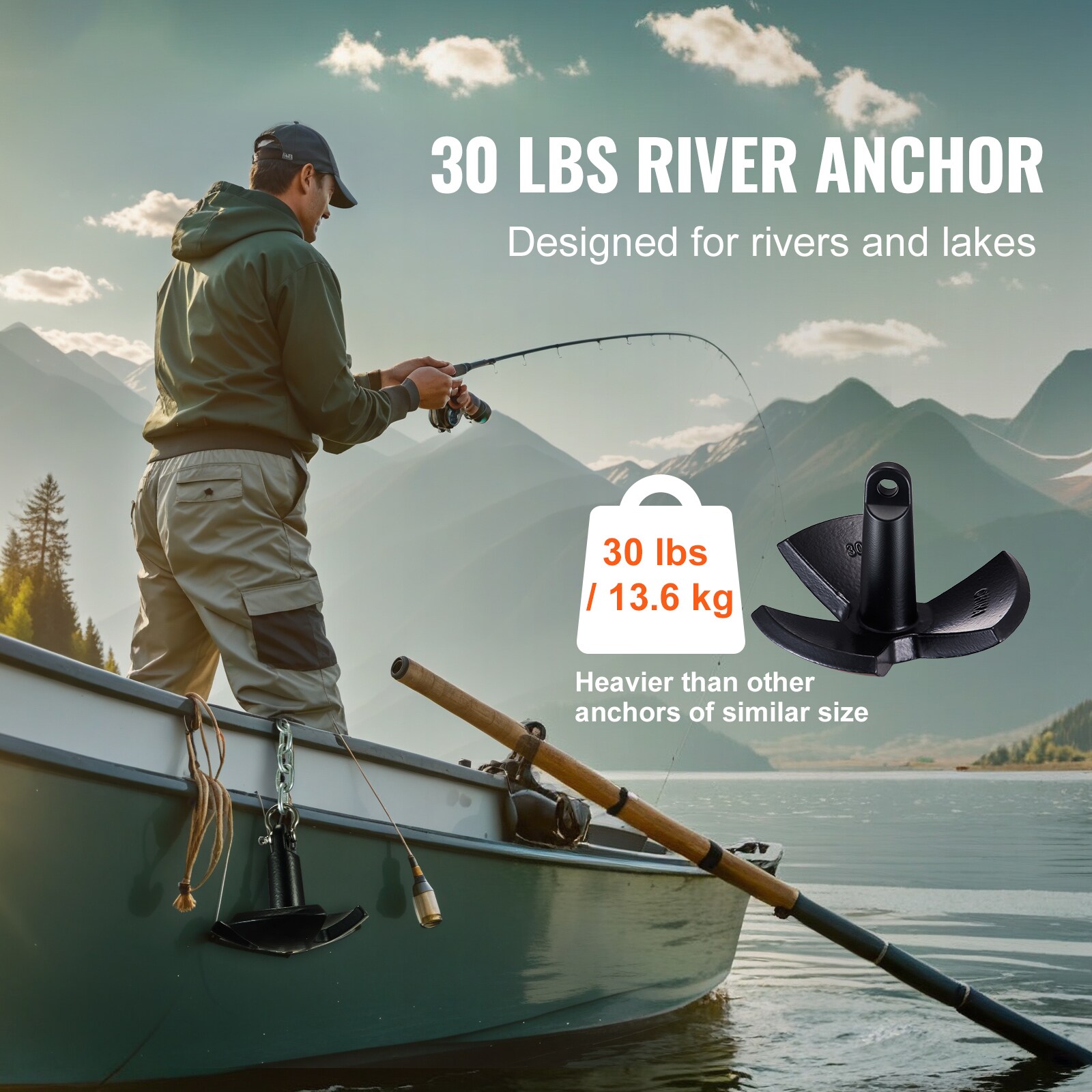 VEVOR HMDPZT30B000V24ZDV0 Boat-Anchors - View #6