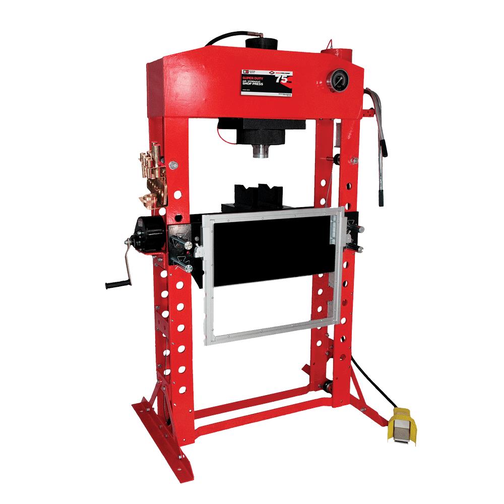 50 Ton Air/Hydraulic Shop Press at