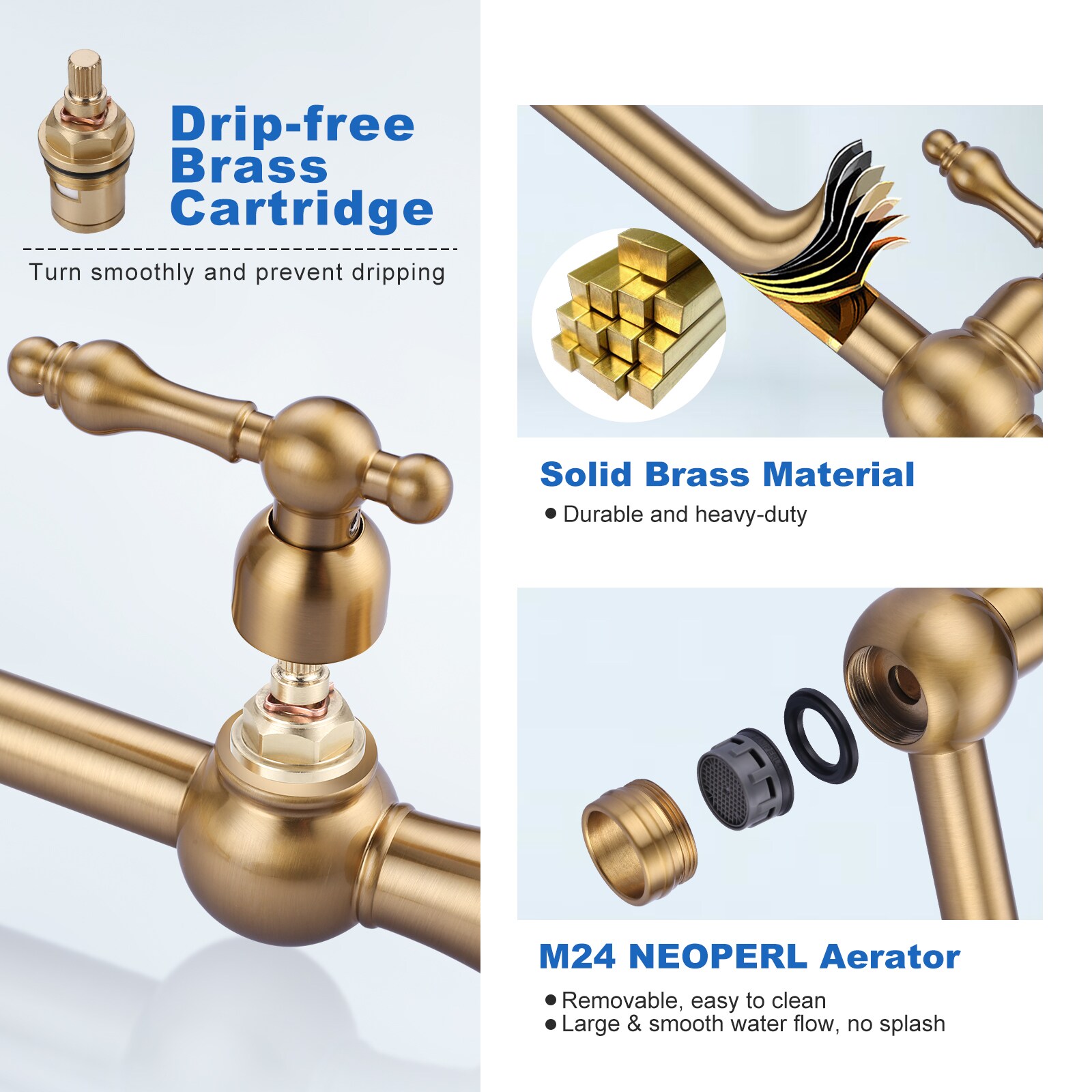 WOWOW 2315800G Kitchen-Faucets - View #4