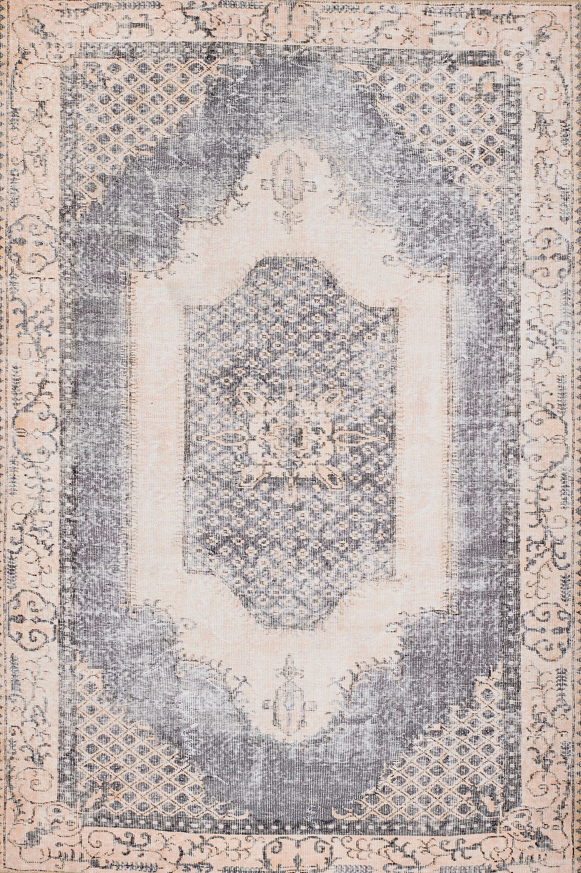 Momeni AFSHAAFS35DNMA0E0 Afshar 10 x 14 (ft) Loomed Polyester Denim Rectangular Indoor Vacuum regularly Area rug