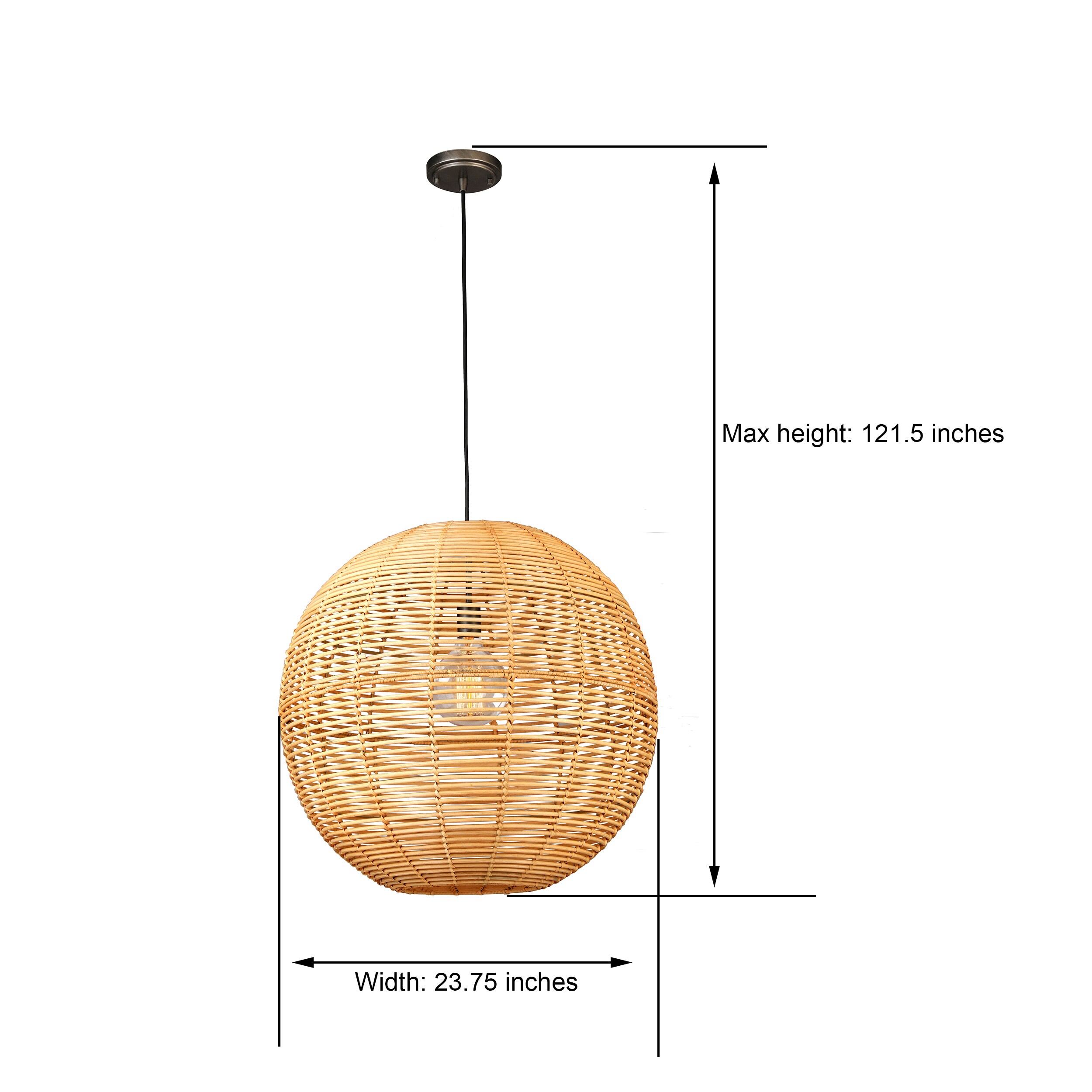 allen + roth KHE4991A-2 LA Pendant-Lights - View #7