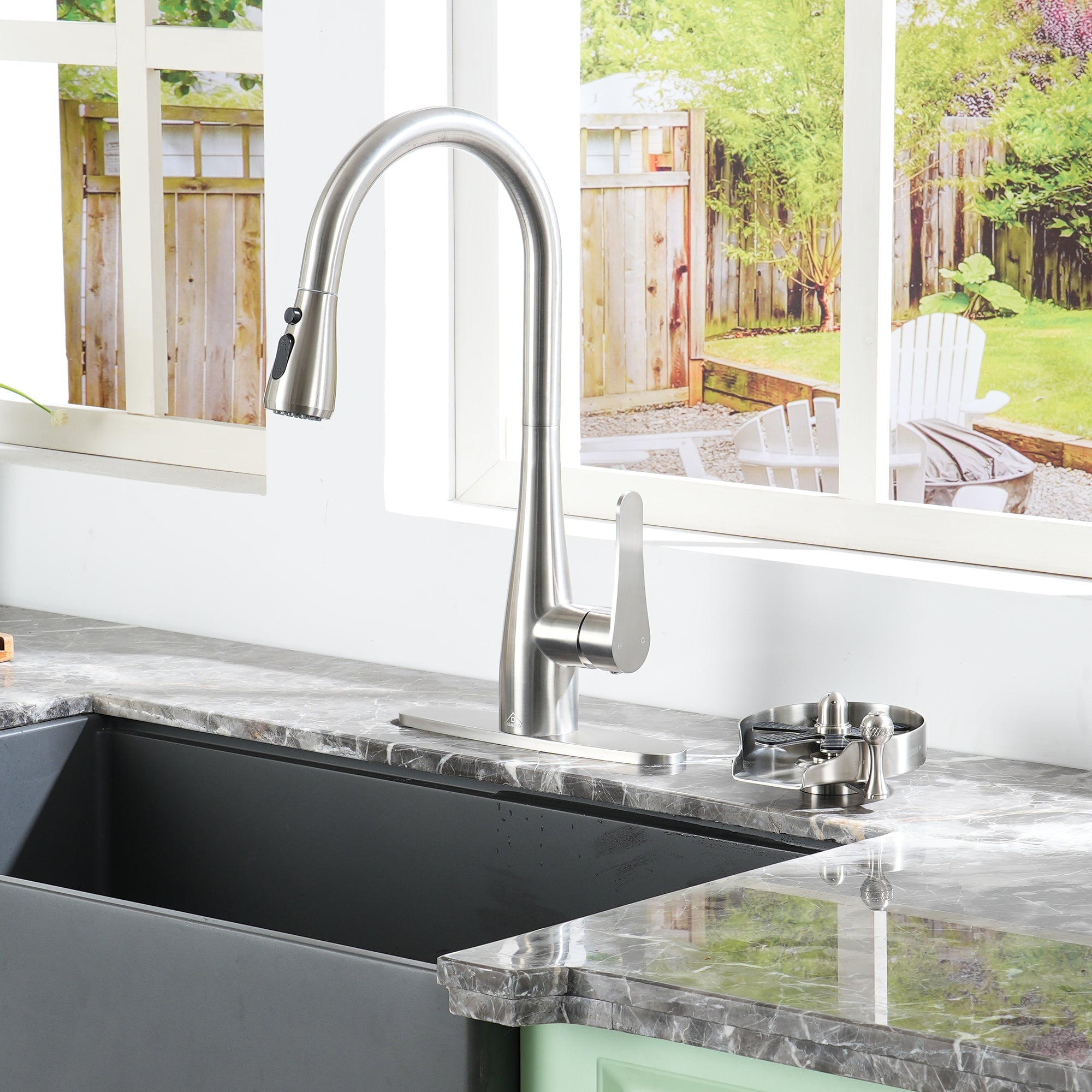 Boyel Living BL-6001RB-BN Faucet-Spray-Hoses-Accessories - View #5