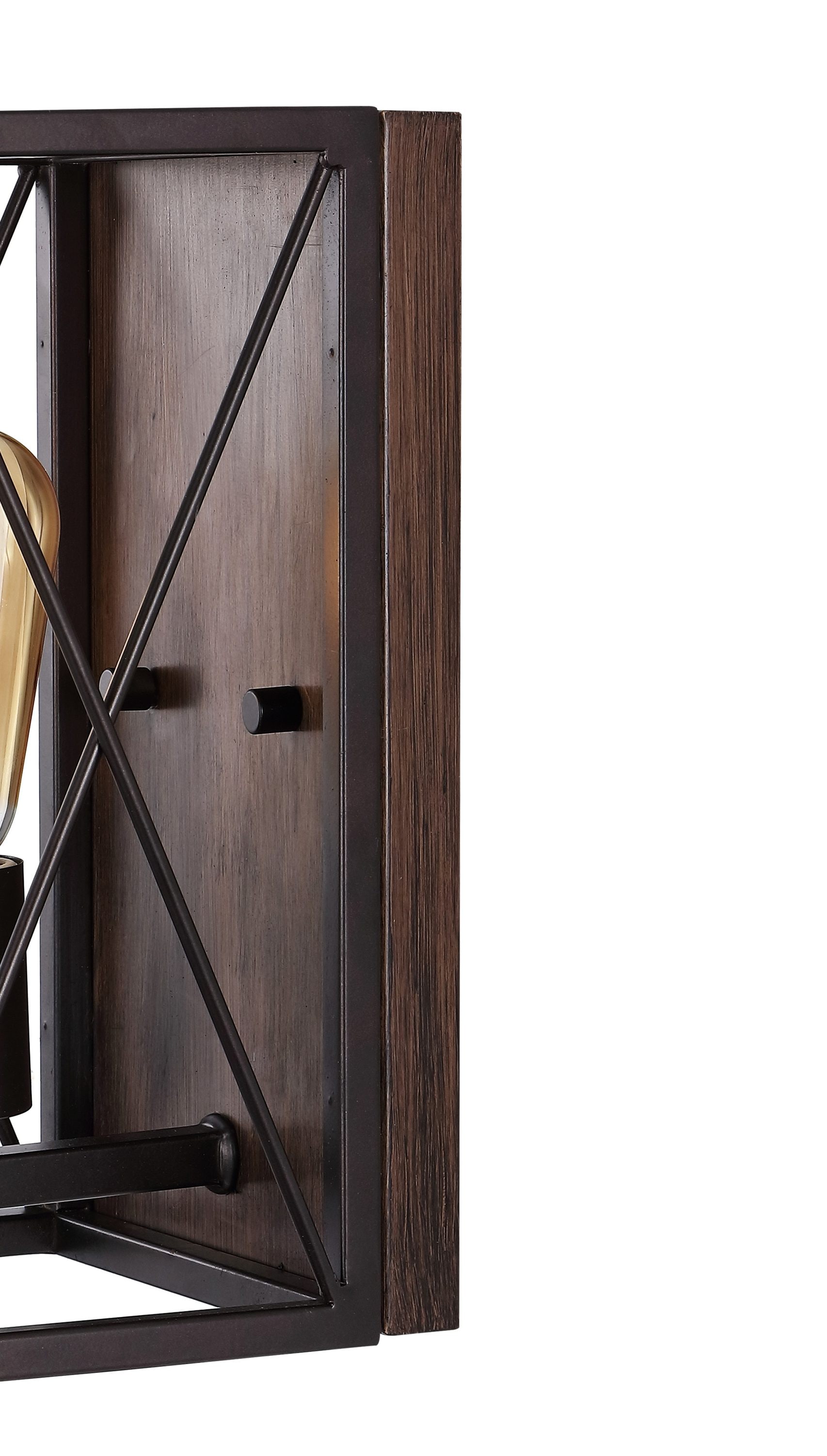 Norris 10.5" Bronze Industrial Rustic LED Wall Sconce