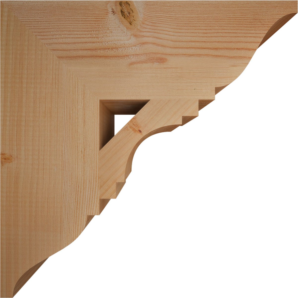Ekena Millwork BKT06X18X18MRC01SDF Exterior-Brackets-Braces - View #3