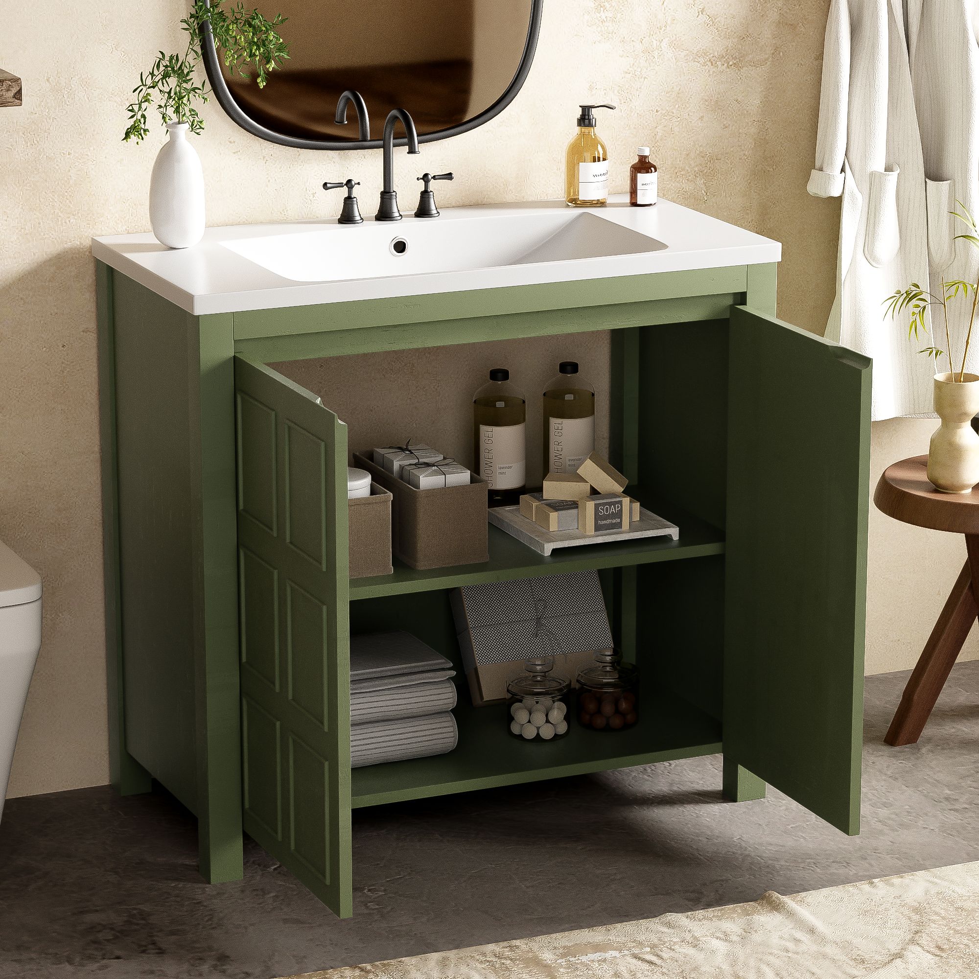WELLFOR AMVS36-03 Bath-Vanity-Combo - View #9