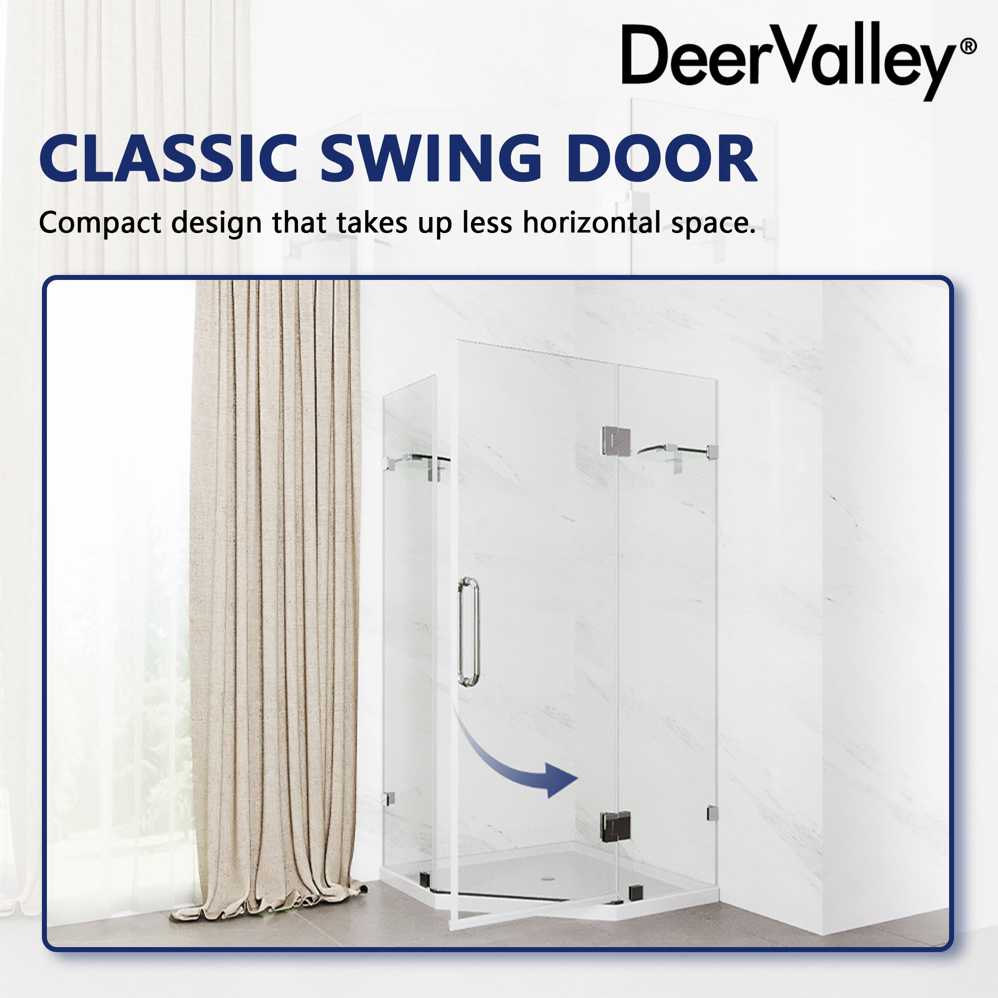 DeerValley DV-1SD0212 Alcove-Shower-Kit - View #8
