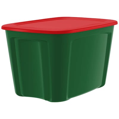 Green Plastic Storage Containers at