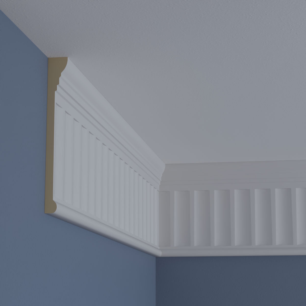 Ekena Millwork MLD07X01EL-CASE-2 Chair-Rail-Moulding - View #10
