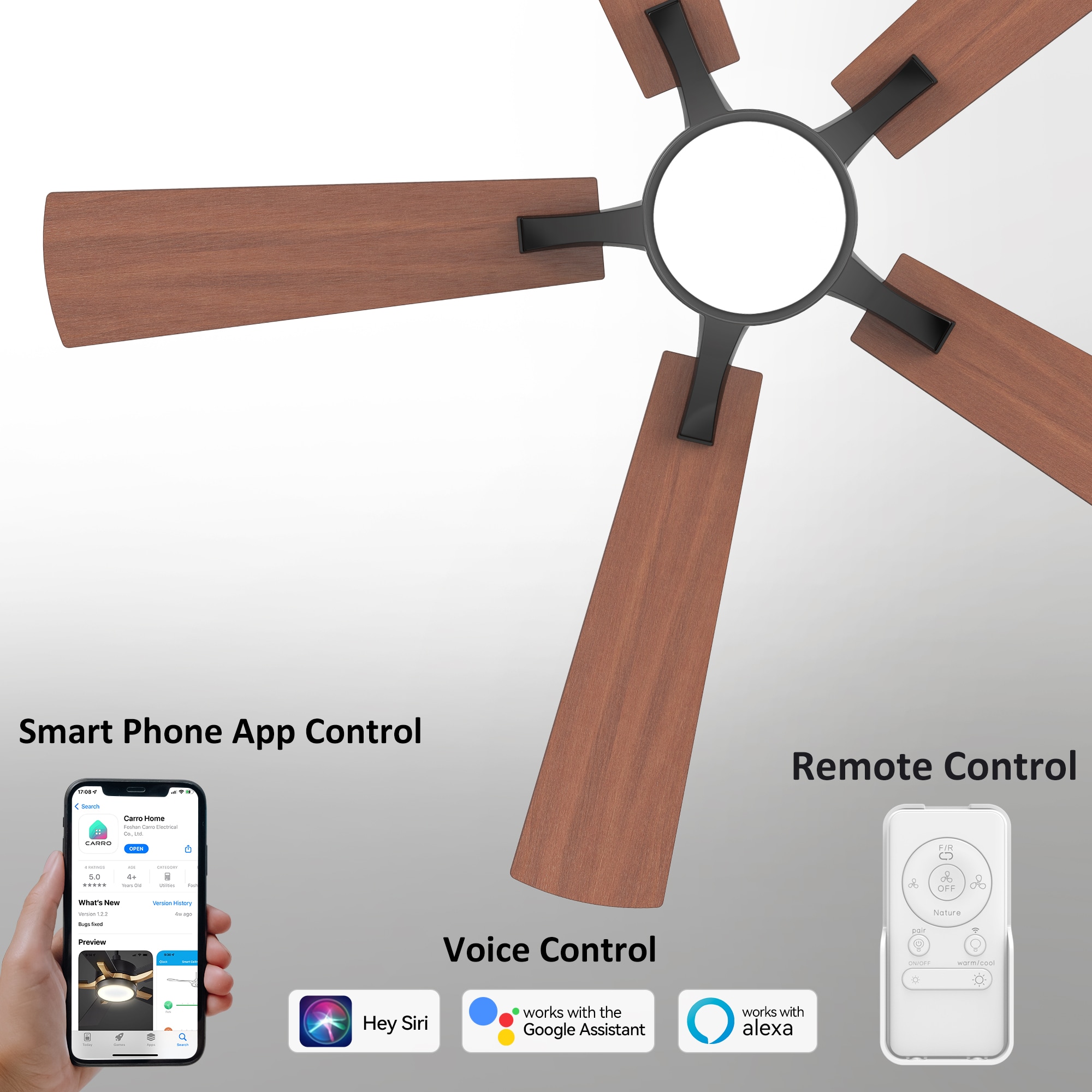 CARRO USA LS565E-L12-B3-1 Ceiling-Fans - View #3