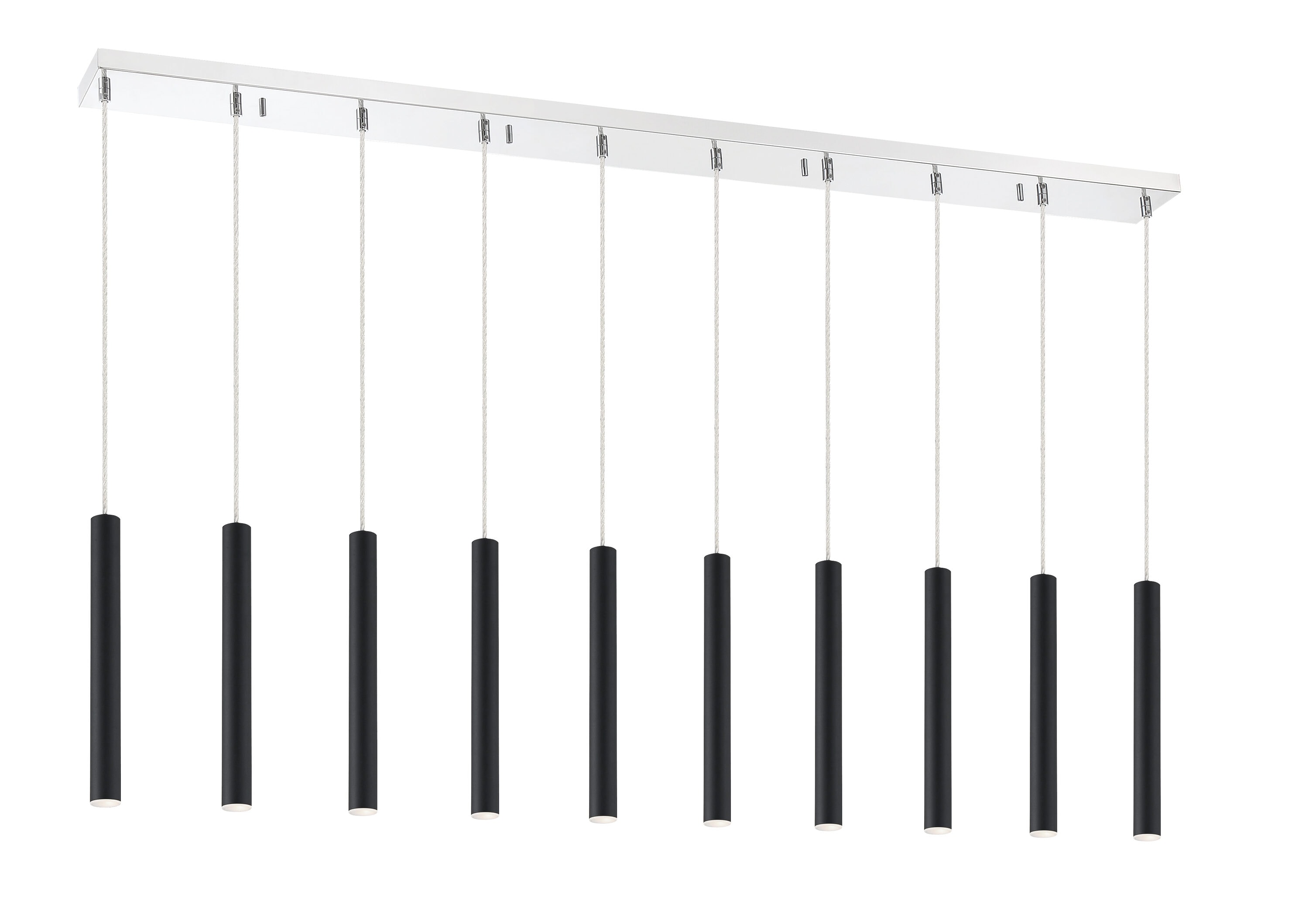 Z-Lite 917MP12-MB-LED-10LCH Pool-Table-Lighting - View #2