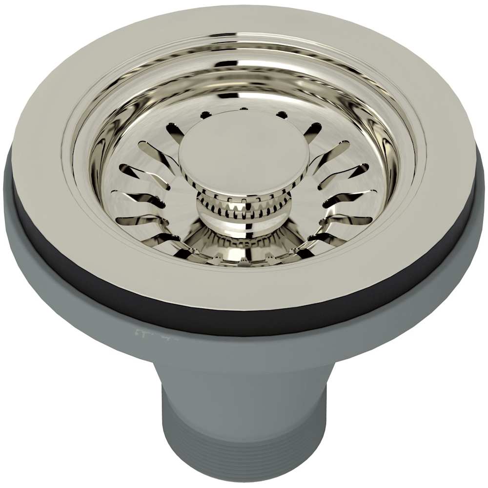 Rohl  738 31/2 Inch Basket Strainer  Less Remote PopUp