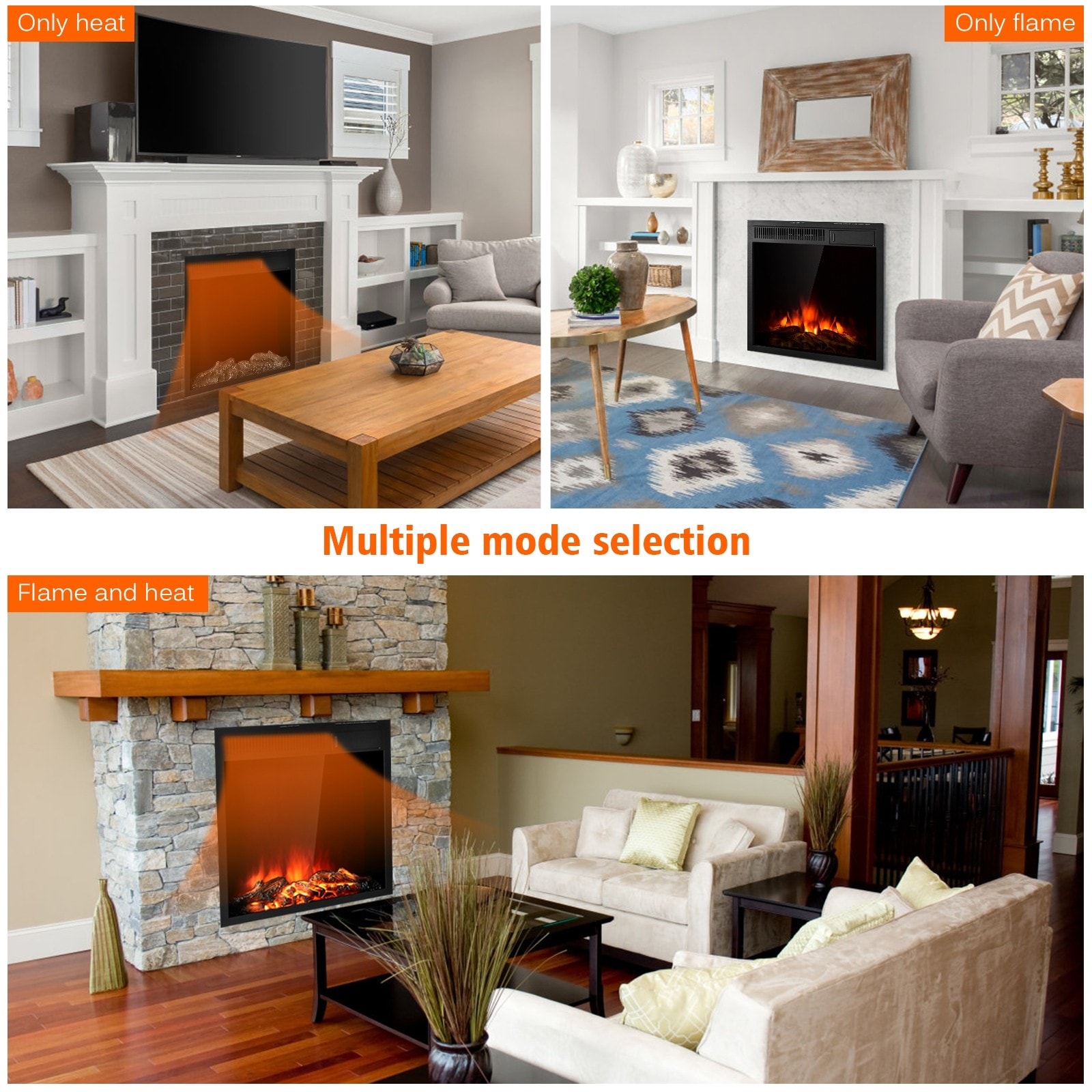 Clihome CWCH-EPA24790 Electric-Fireplaces - View #7