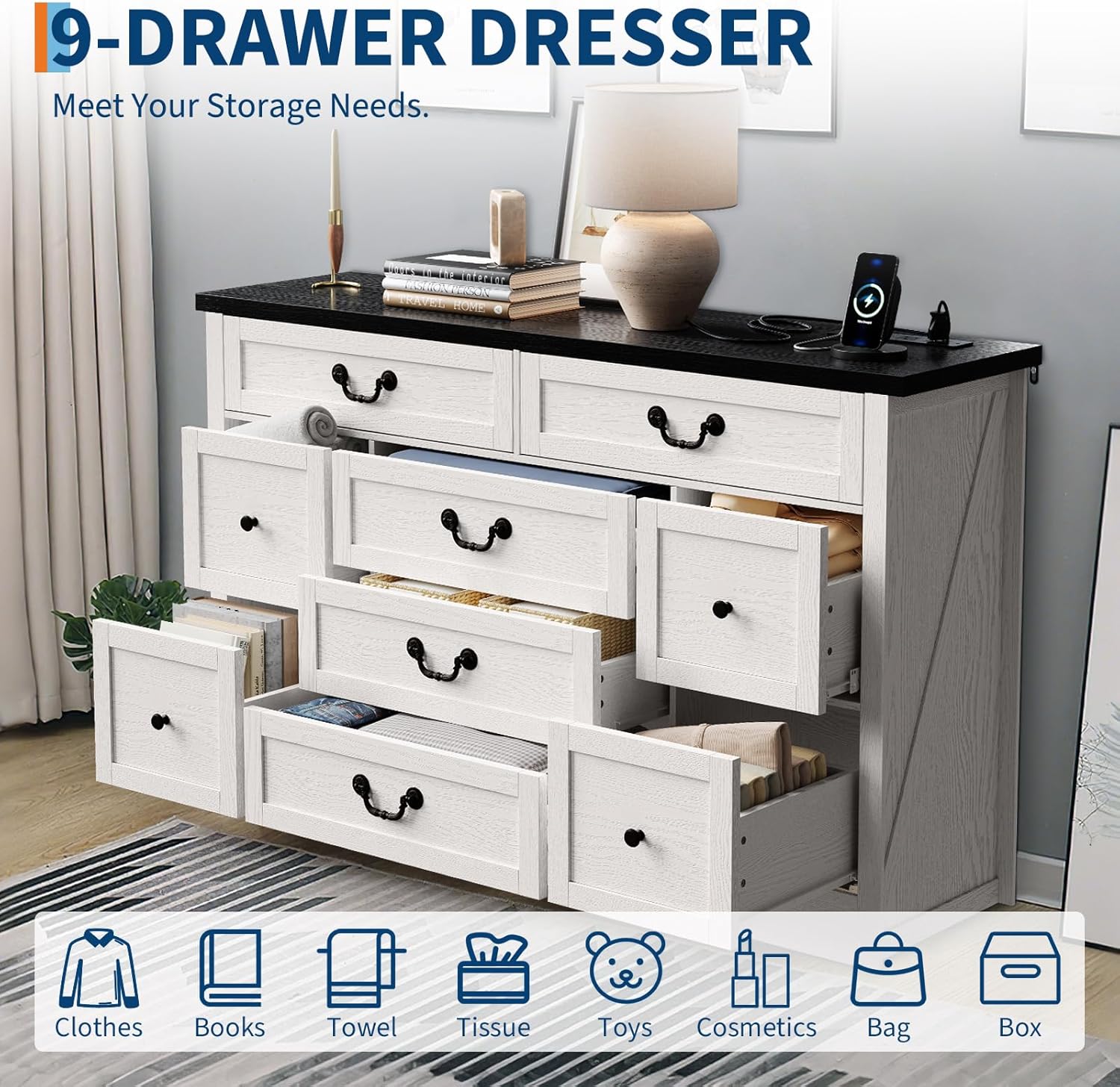 Qeetex D23PHO34QYY8S7 dressers - View #5
