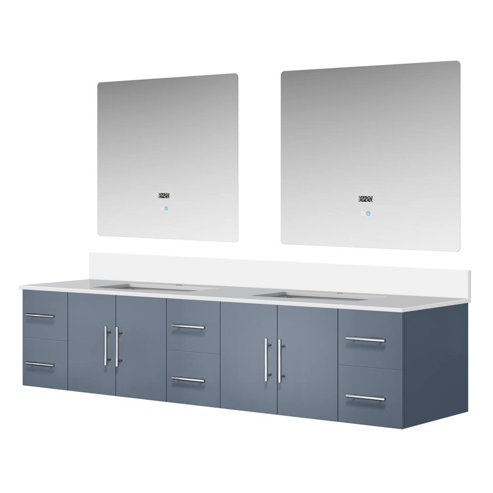 Lexora LVG84DB210 Bath-Vanity-Combo - View #2