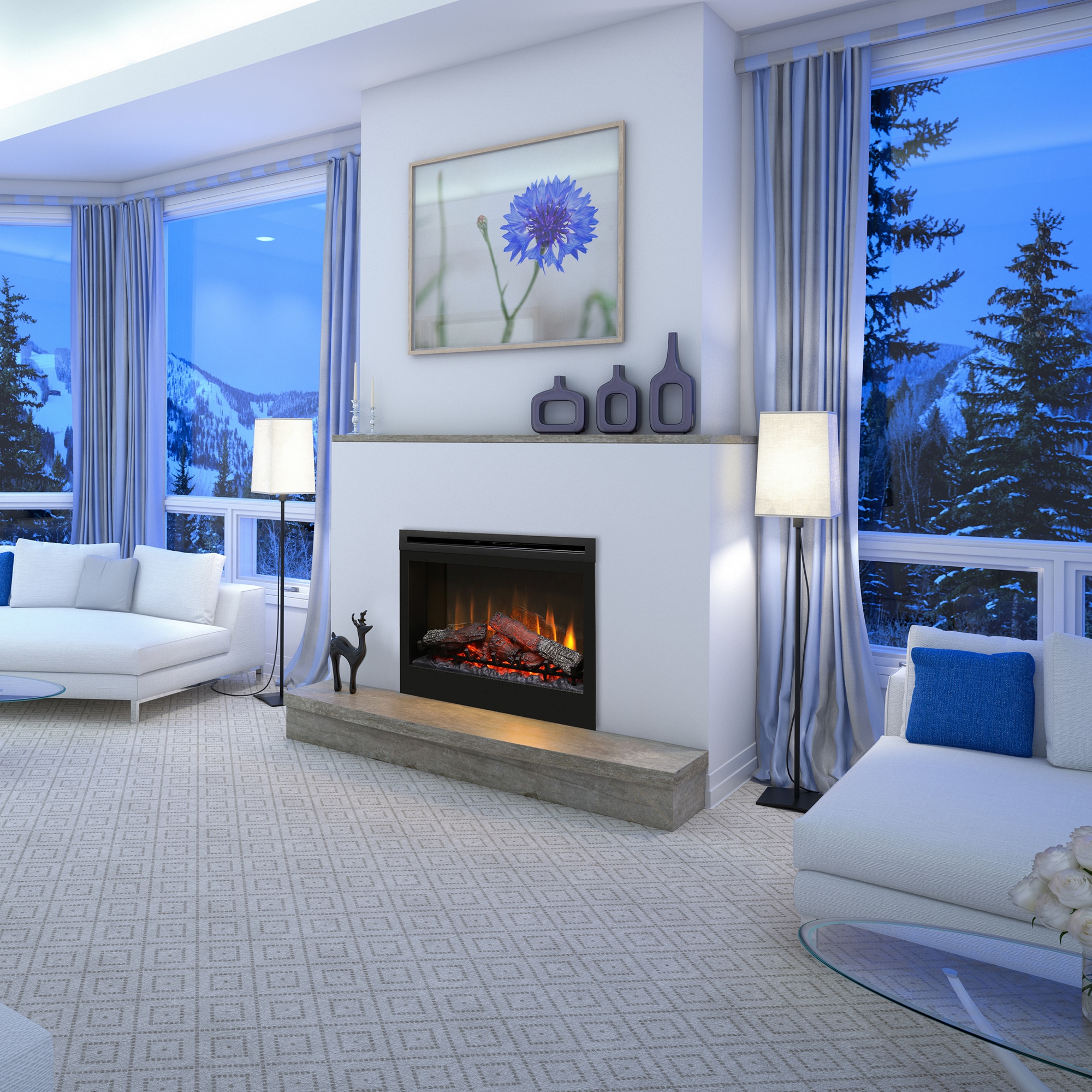 Dimplex DF3033ST Electric-Fireplace-Fireboxes - View #4