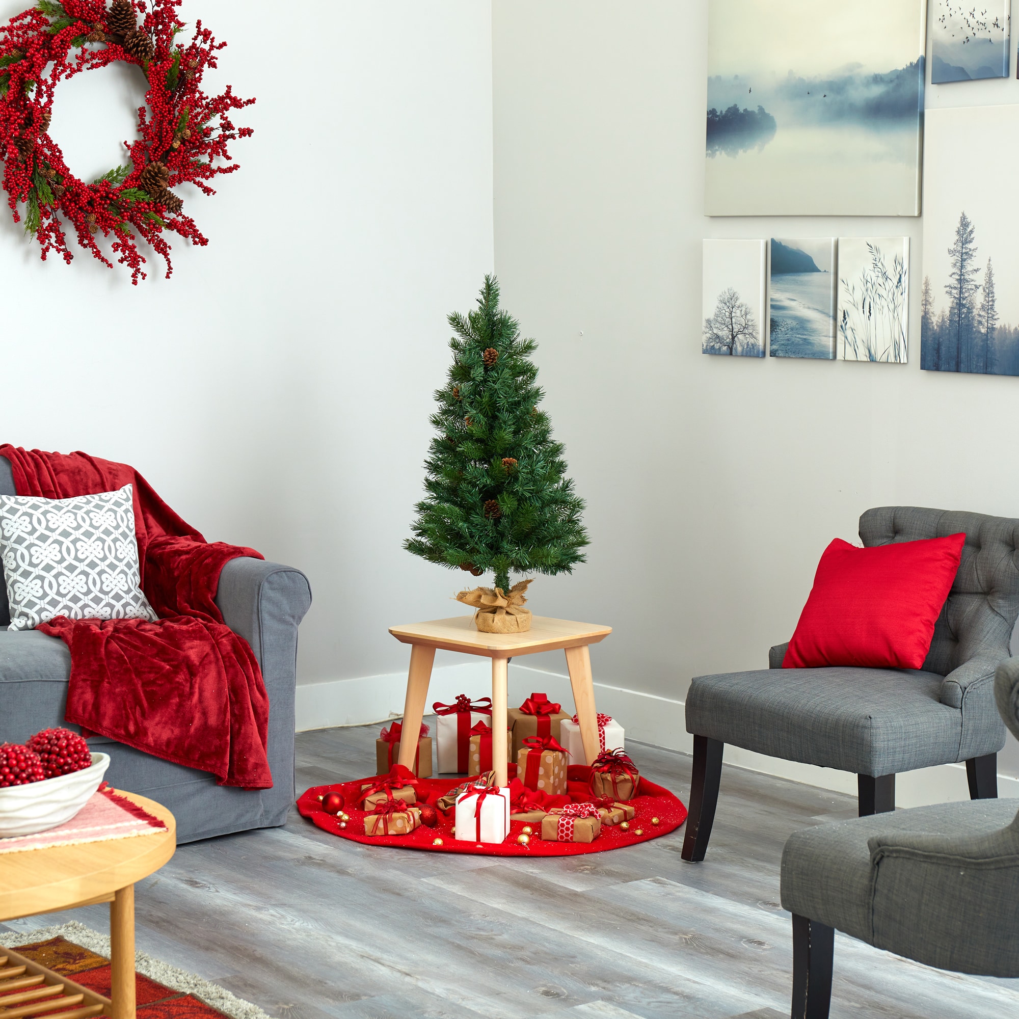 Nearly Natural T1993 Artificial-Christmas-Trees - View #7