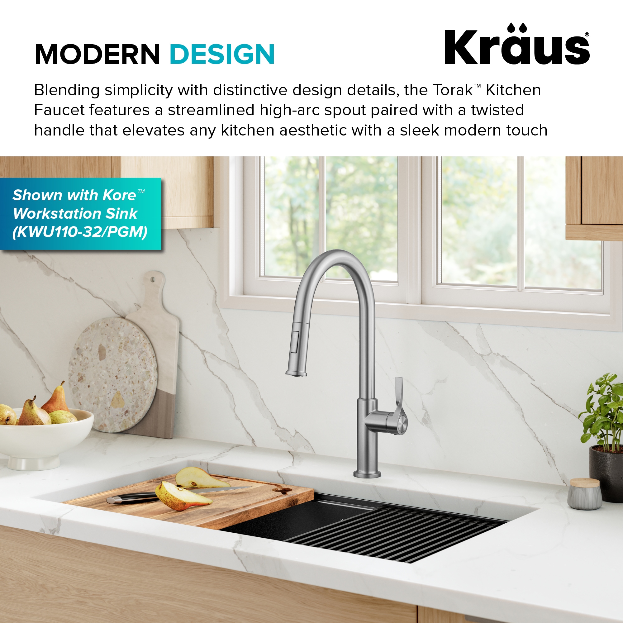 Kraus KPF-2840SFS Kitchen-Faucets - View #6