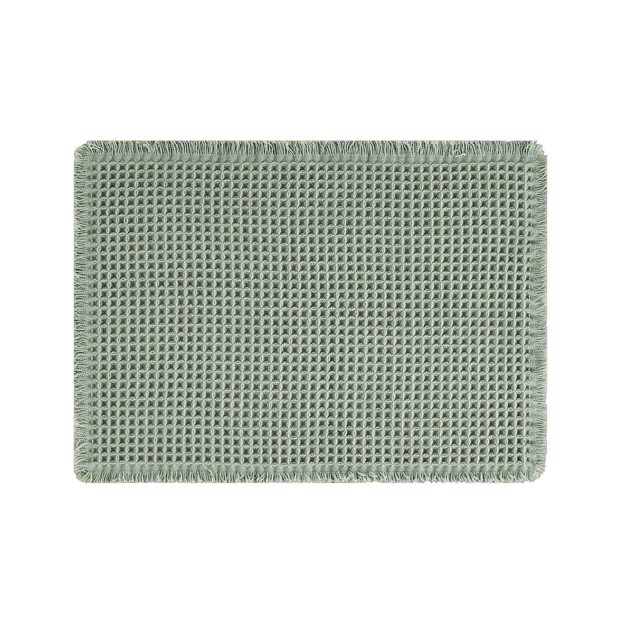 Lucky Brand  Taylor Solid Waffle 17x24 Bath Rugs