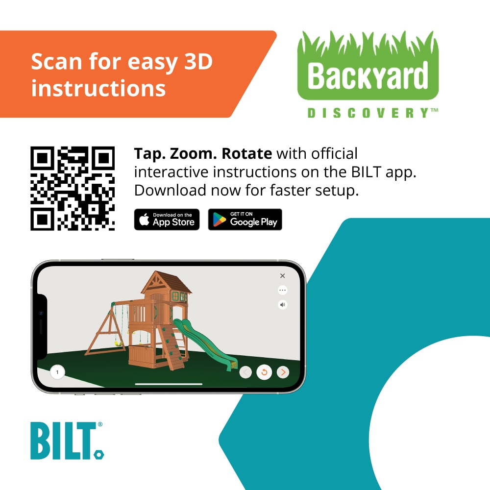 Backyard Discovery 1608016BCOM Wood-Playset-Kits - View #10