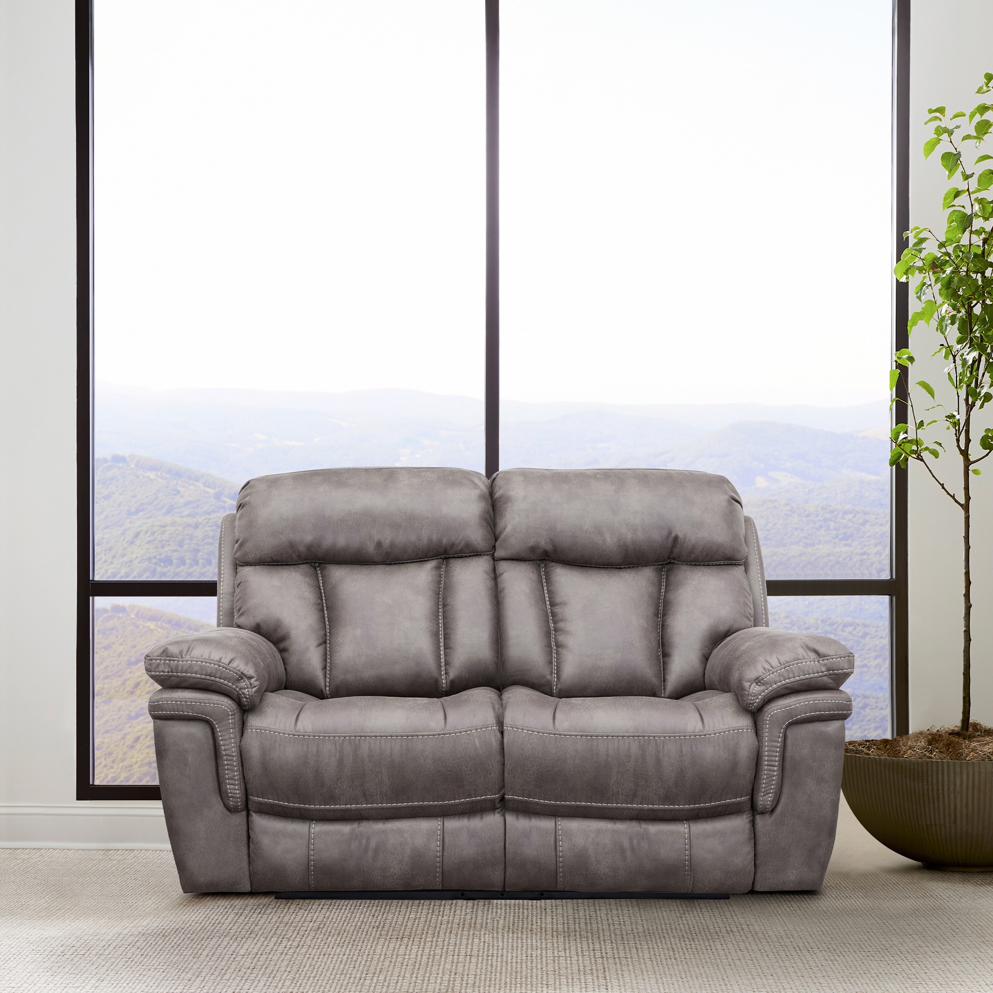 Armen Living LCES2GM Sofas-Loveseats - View #9