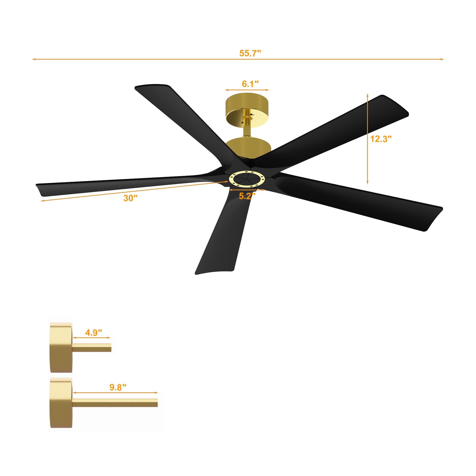 MIDHAM AMKF170269-03 Ceiling-Fans - View #13