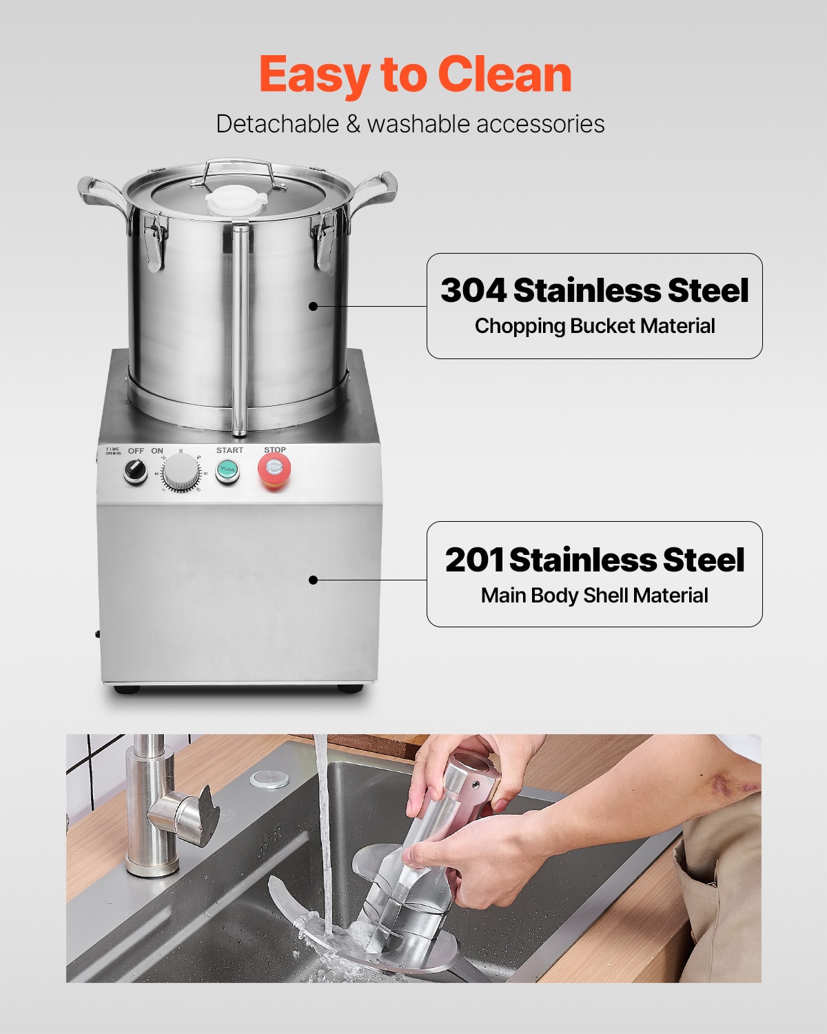VEVOR SCSYSPQSJ15L06312V1 Food-Slicers - View #6